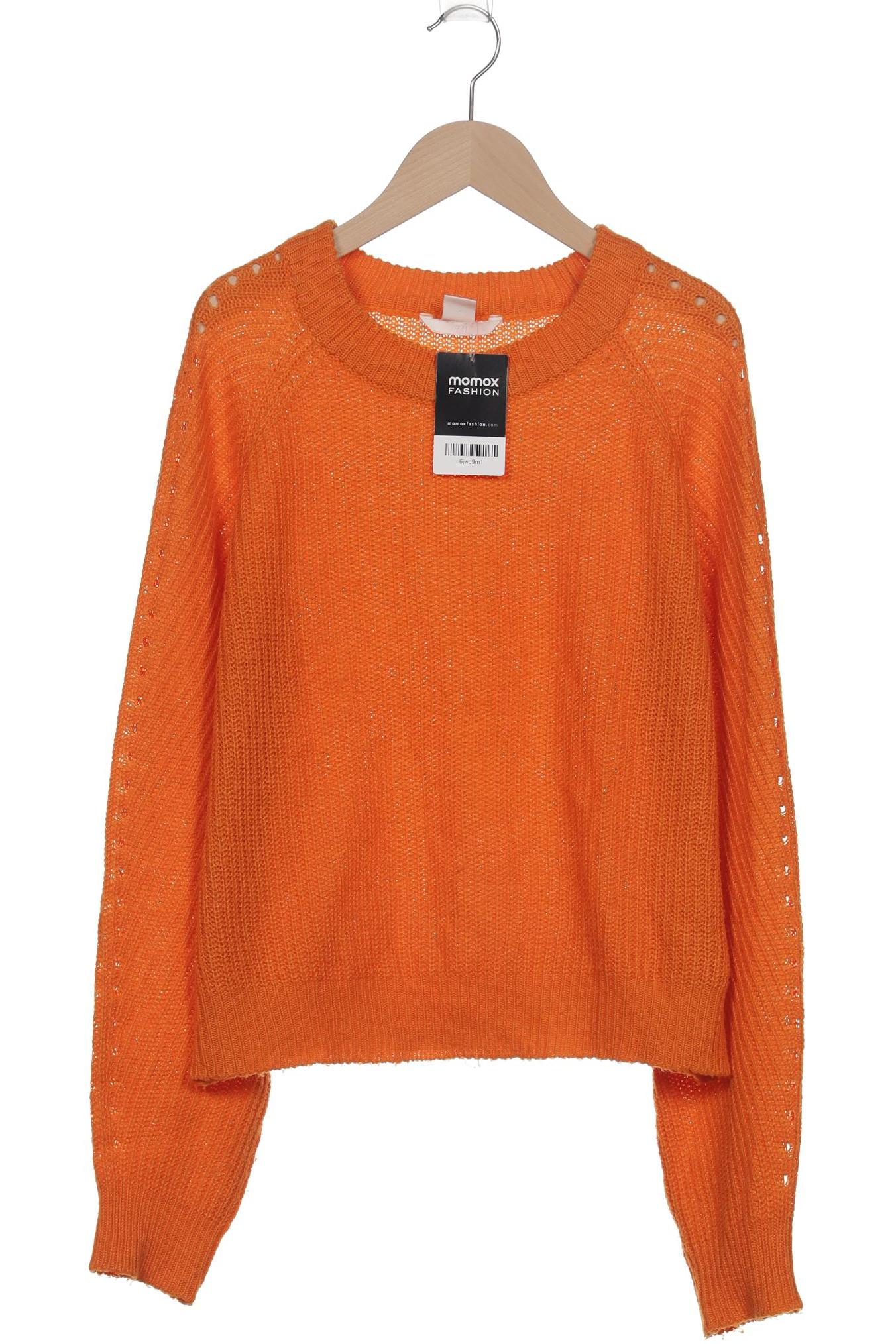 

H&M Damen Pullover, orange, Gr. 36