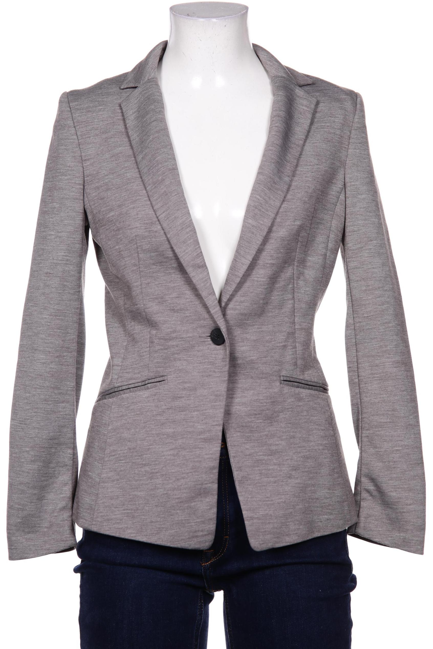 

H&M Damen Blazer, grau, Gr. 36