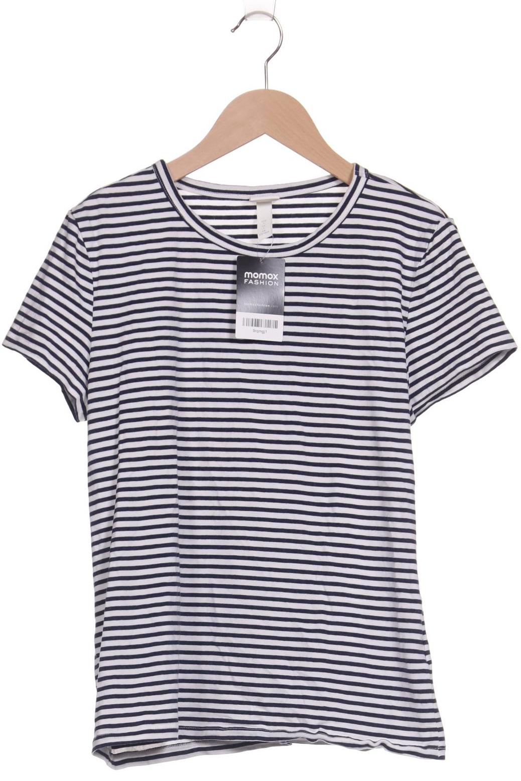 

H&M Damen T-Shirt, marineblau, Gr. 42