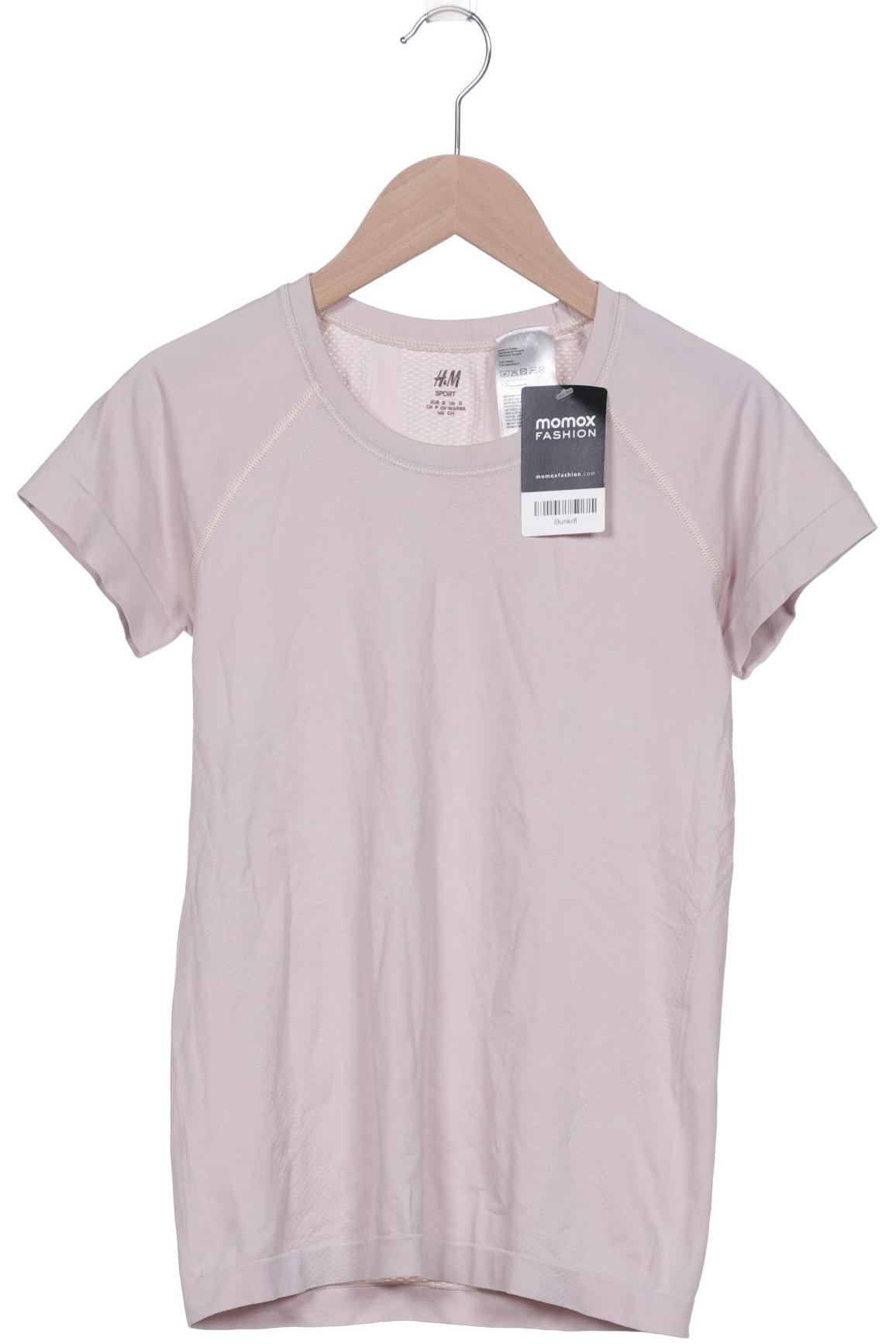 

H&M Damen T-Shirt, beige, Gr. 36