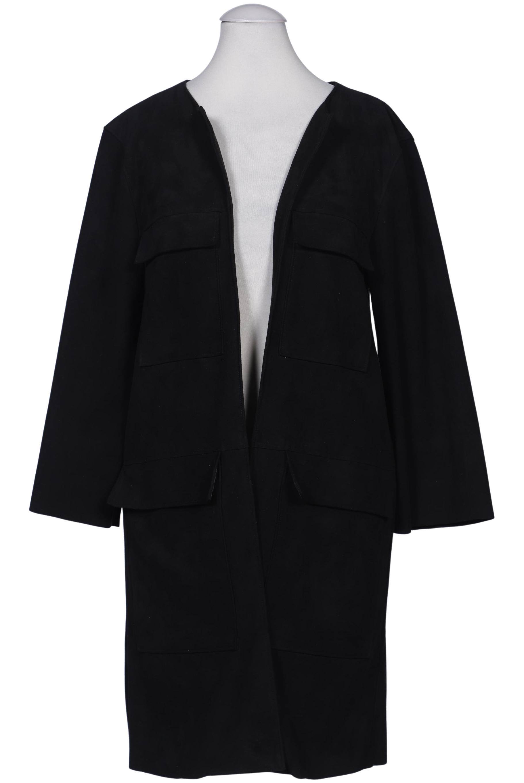 

H&M Damen Mantel, schwarz, Gr. 34