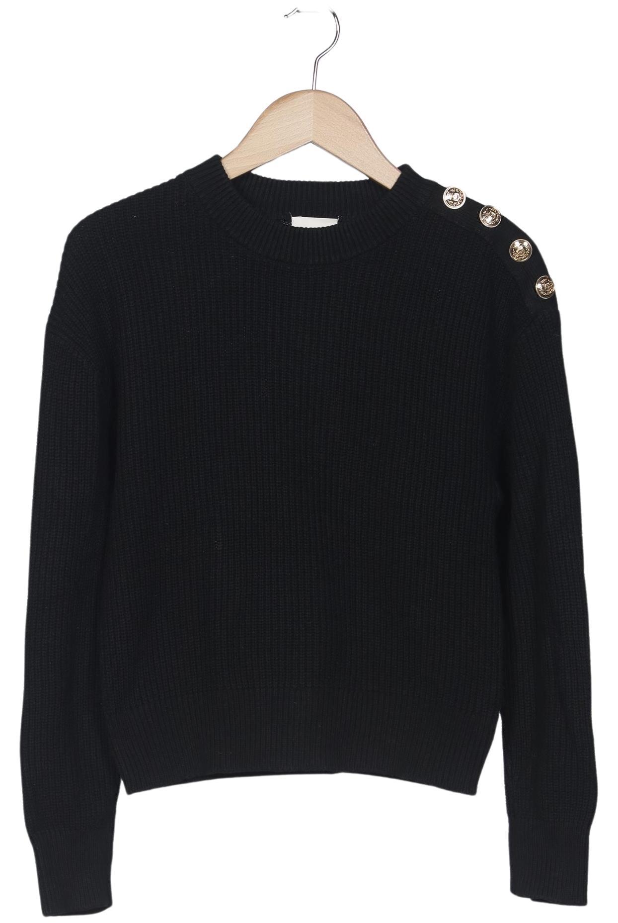 

H&M Damen Pullover, schwarz, Gr. 34