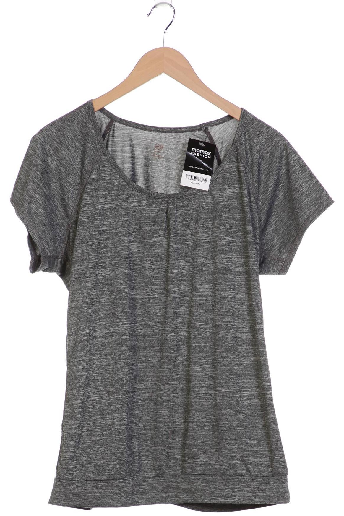 

H&M Damen T-Shirt, grau, Gr. 44