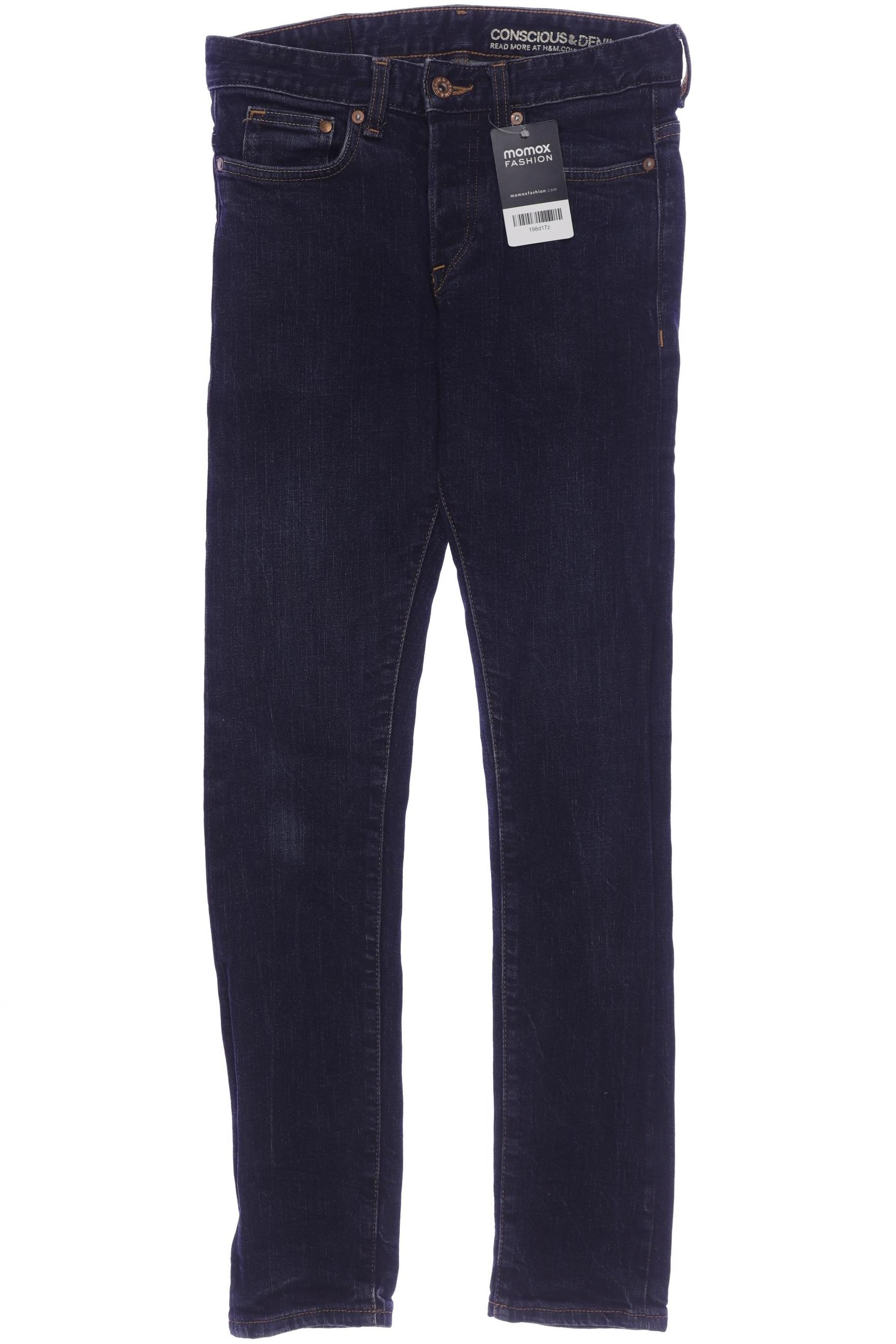 

H&M Damen Jeans, marineblau, Gr. 28