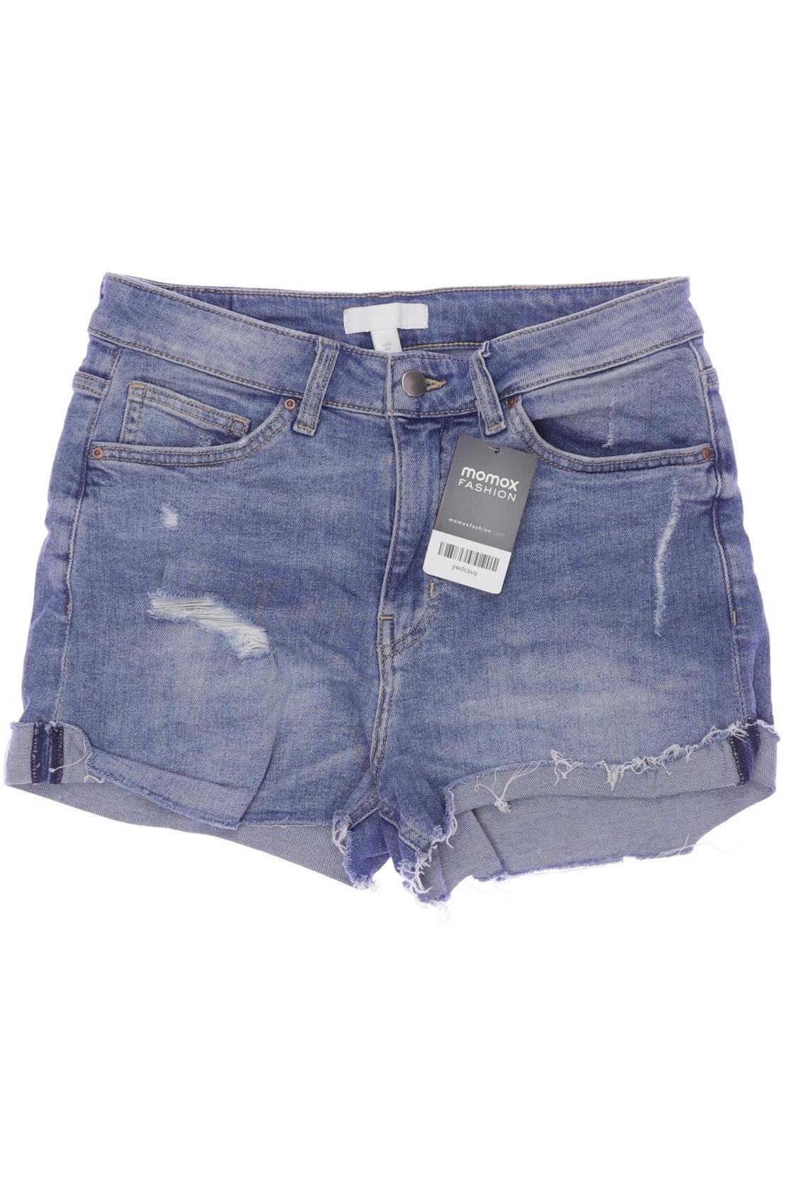 

H&M Damen Shorts, blau, Gr. 40