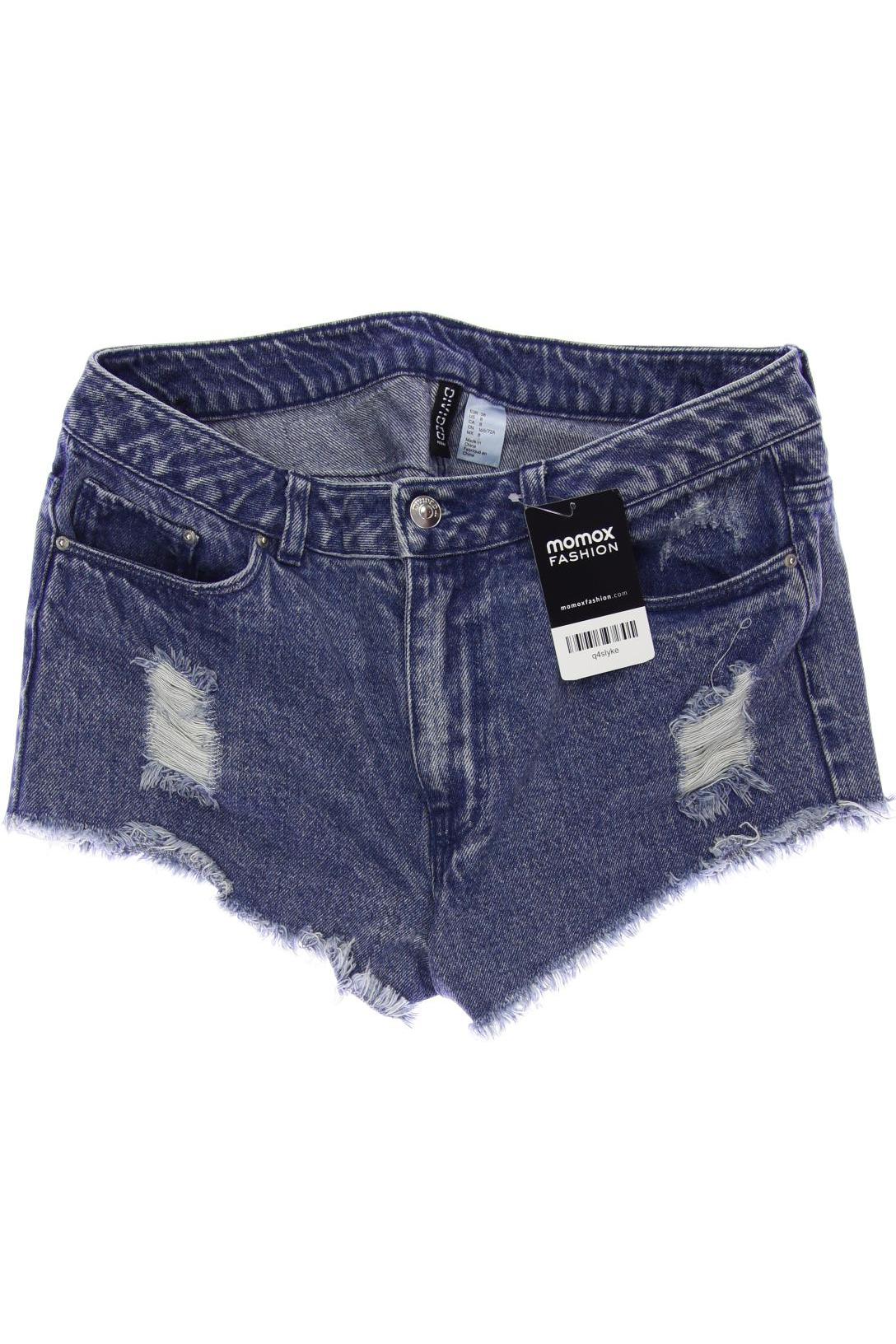

H&M Damen Shorts, blau, Gr. 38