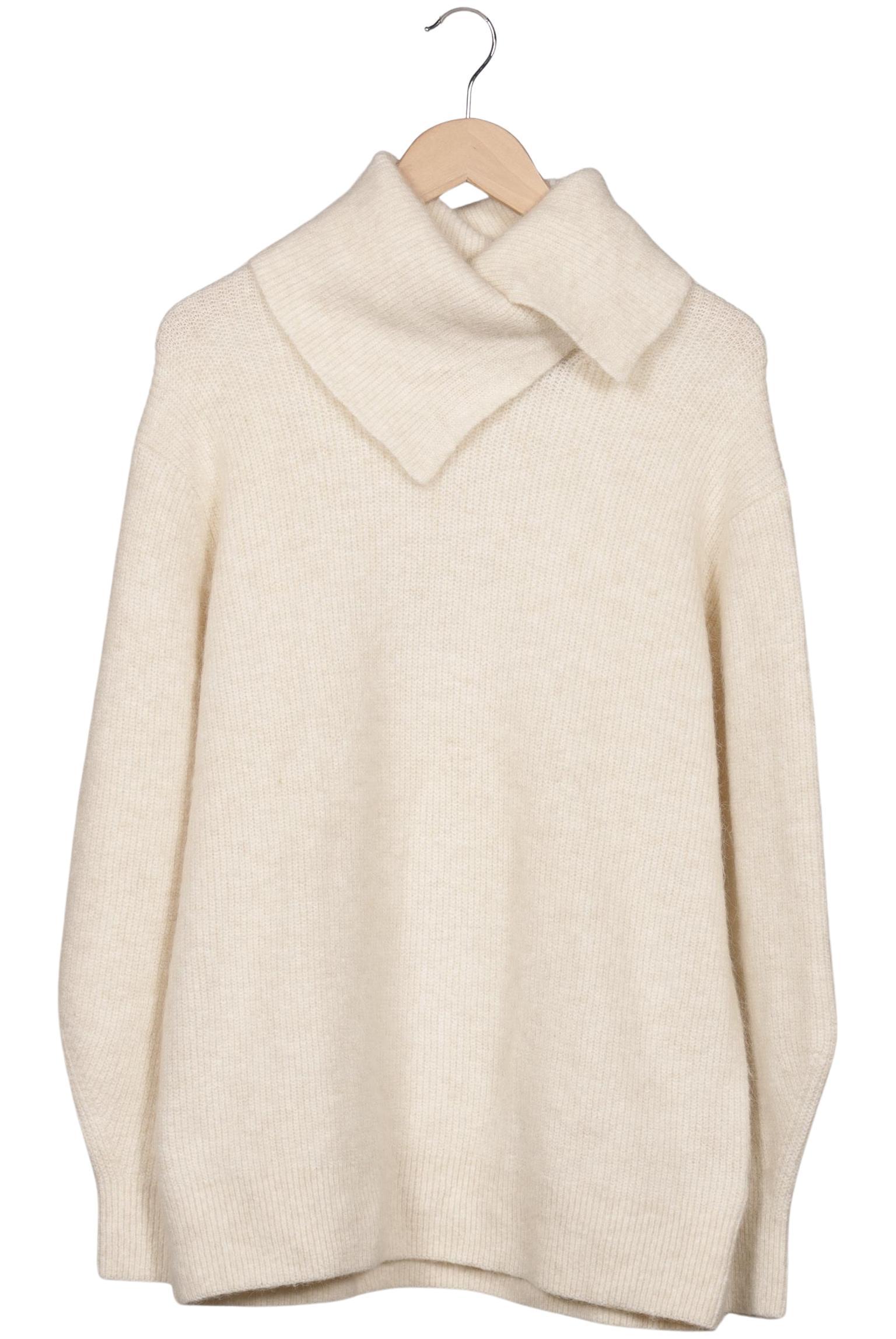 

H&M Damen Pullover, cremeweiß, Gr. 38