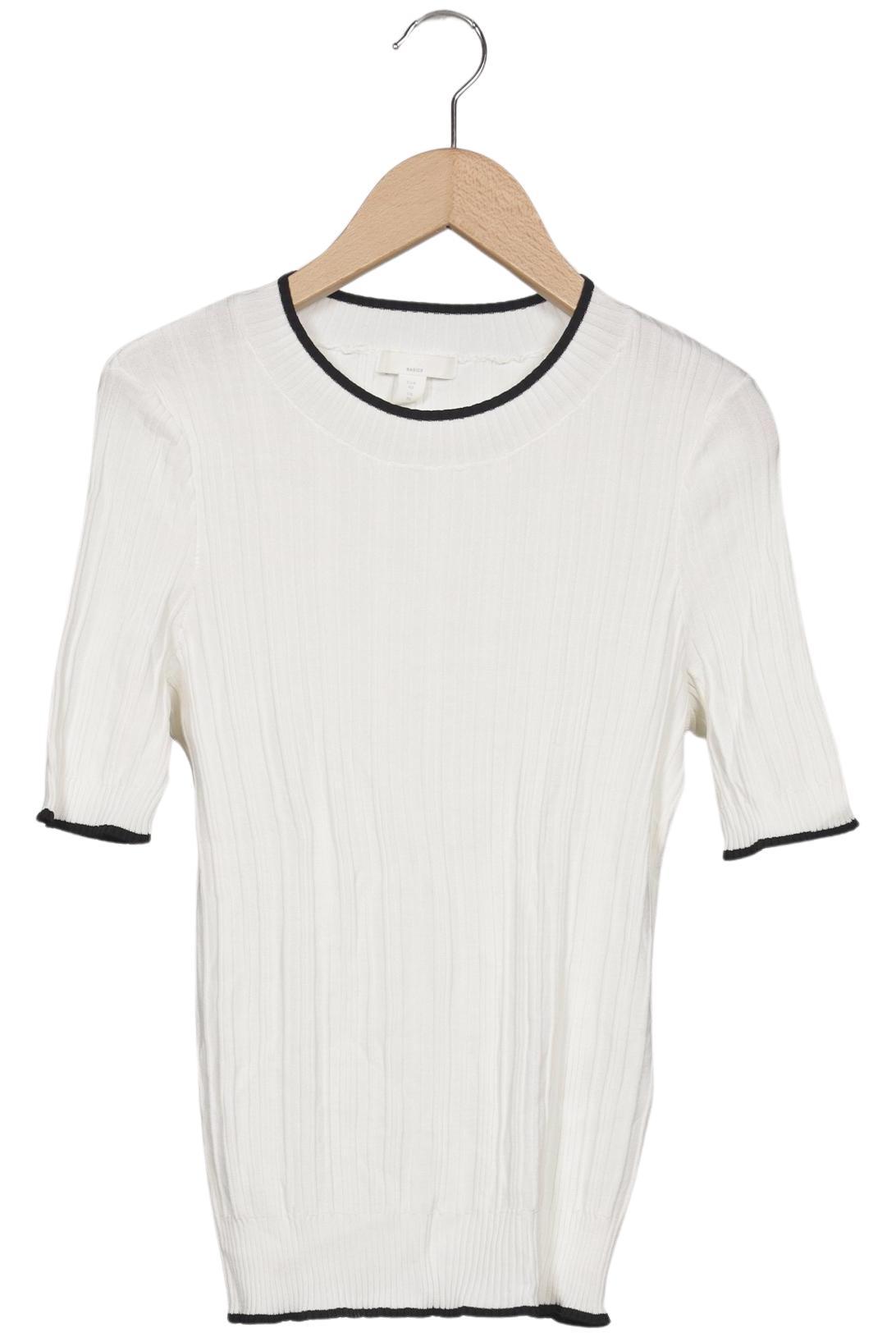 

H&M Damen Pullover, weiß, Gr. 34