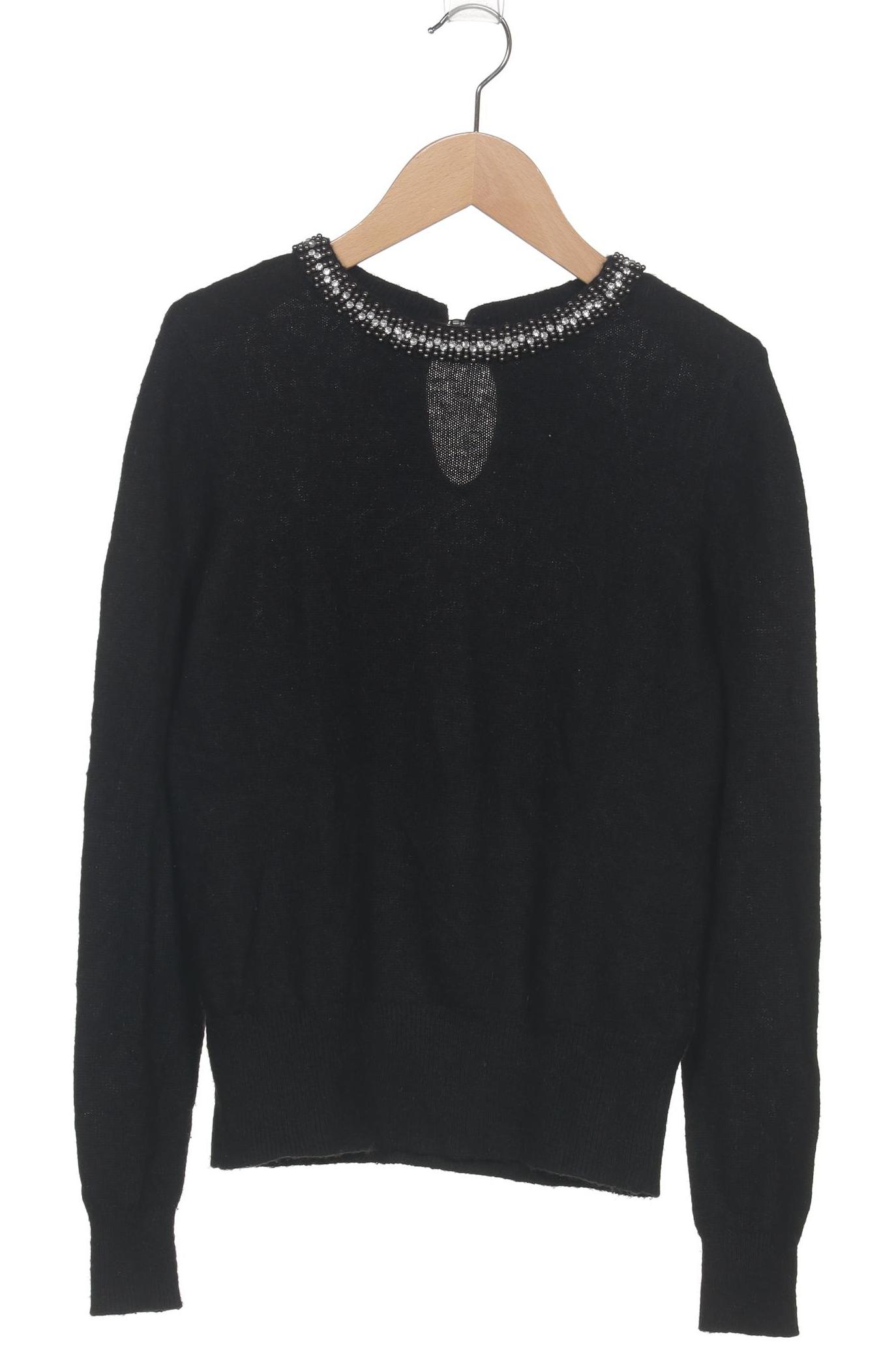 

H&M Damen Pullover, schwarz, Gr. 34