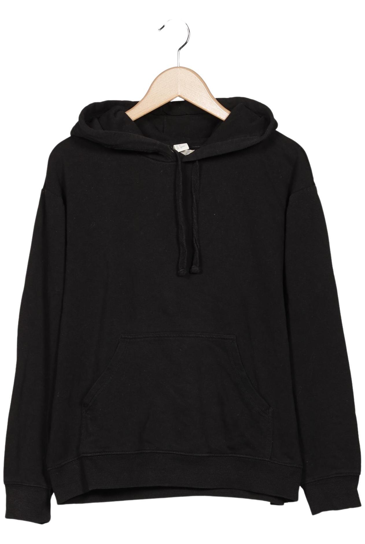 

H&M Damen Kapuzenpullover, schwarz, Gr. 36