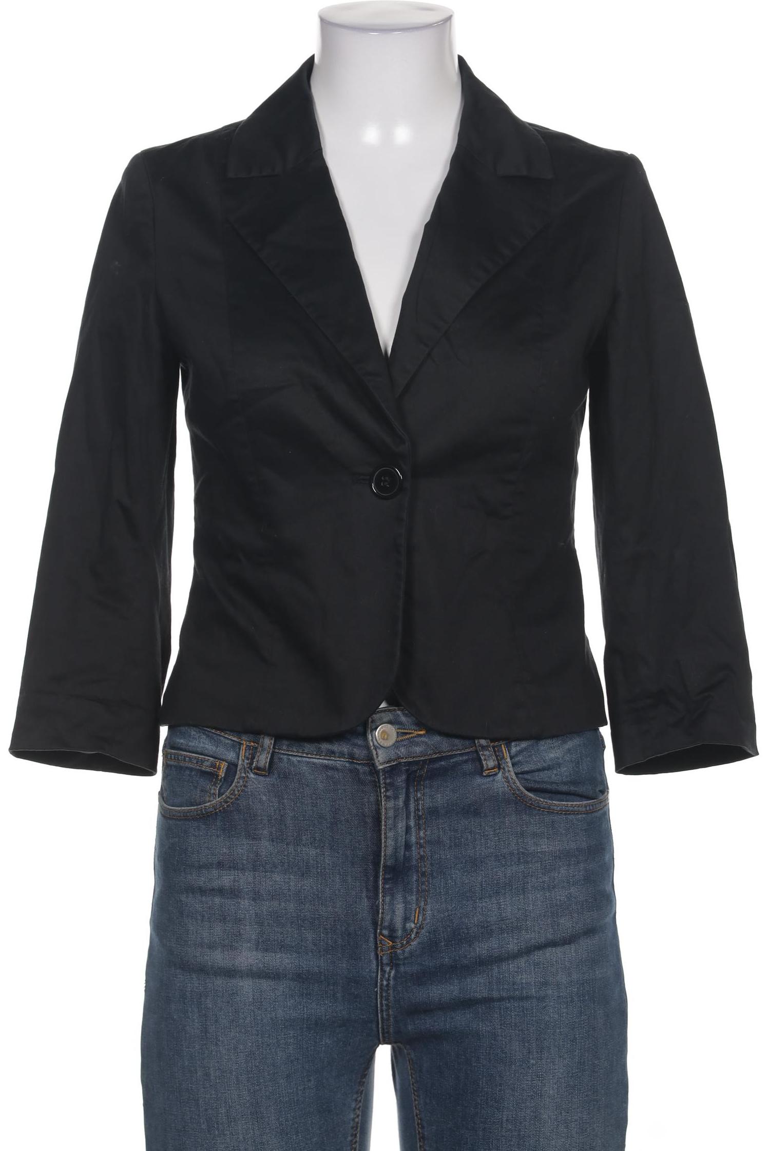 

H&M Damen Blazer, schwarz, Gr. 38