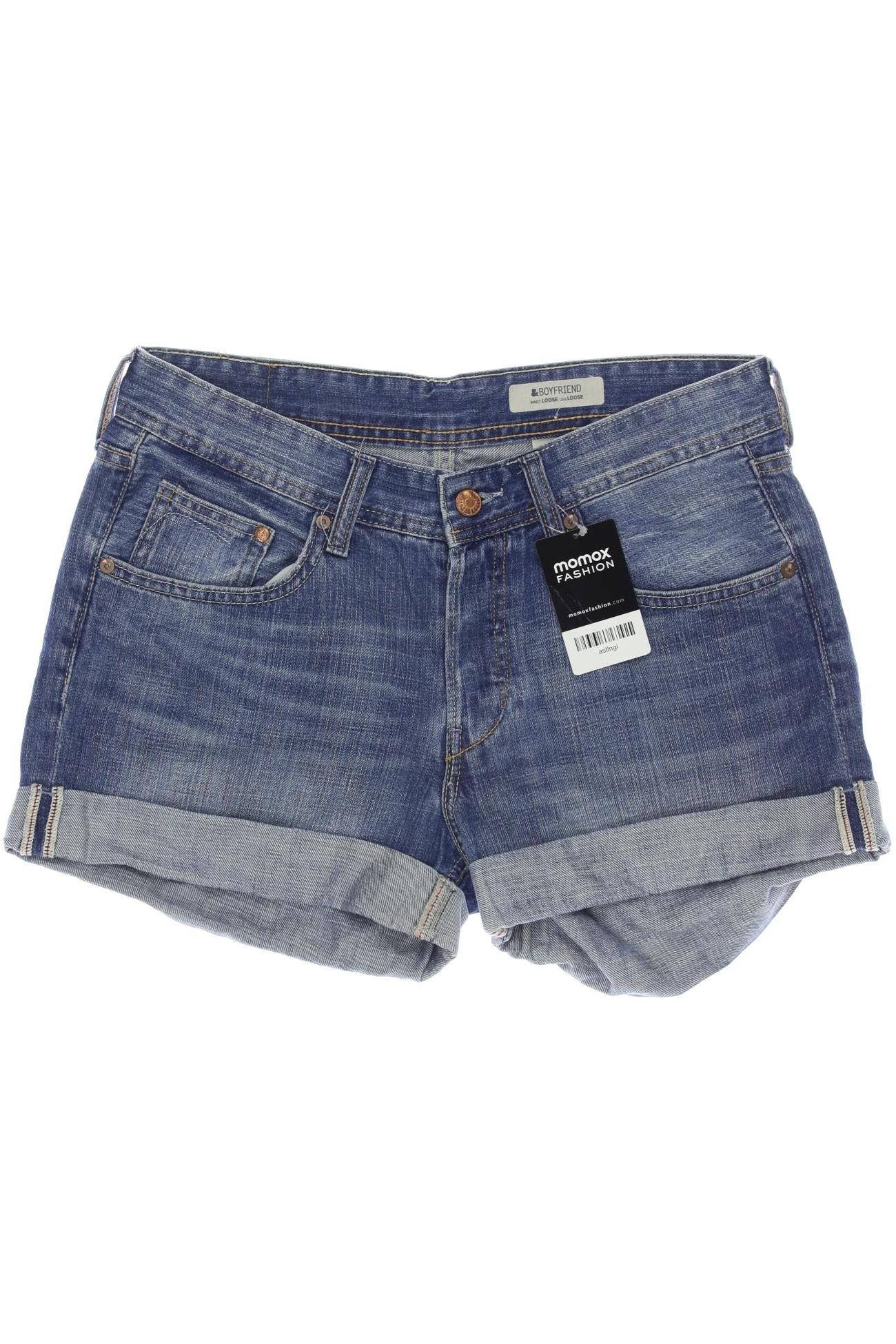 

H&M Damen Shorts, blau, Gr. 38