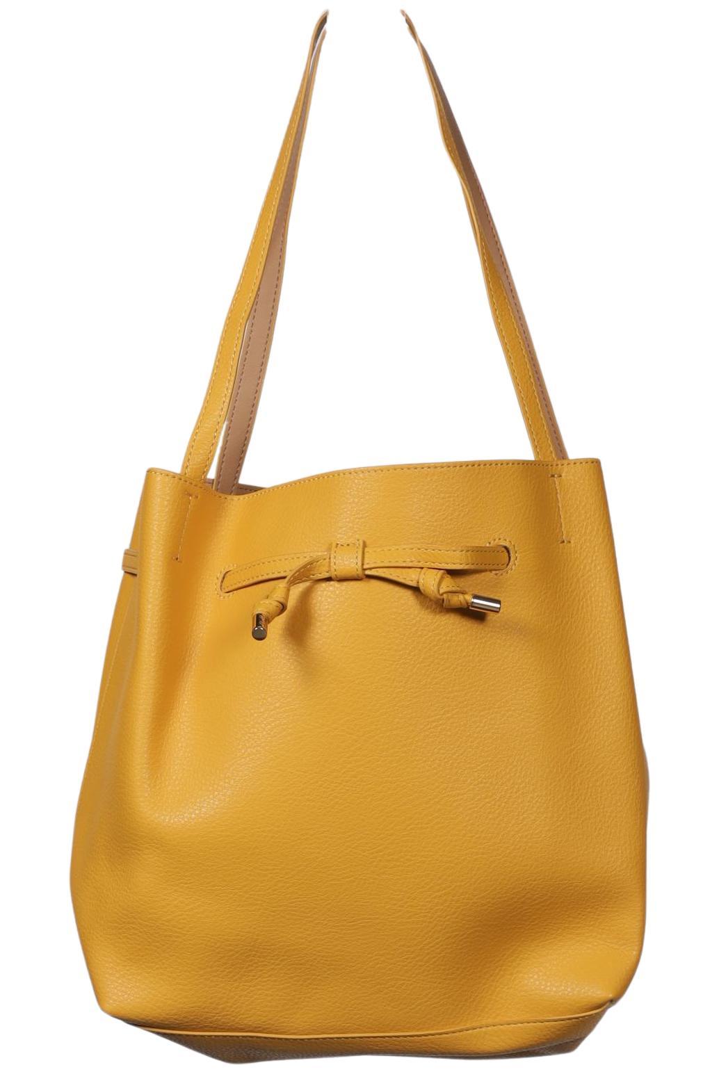 

H&M Damen Handtasche, gelb, Gr.