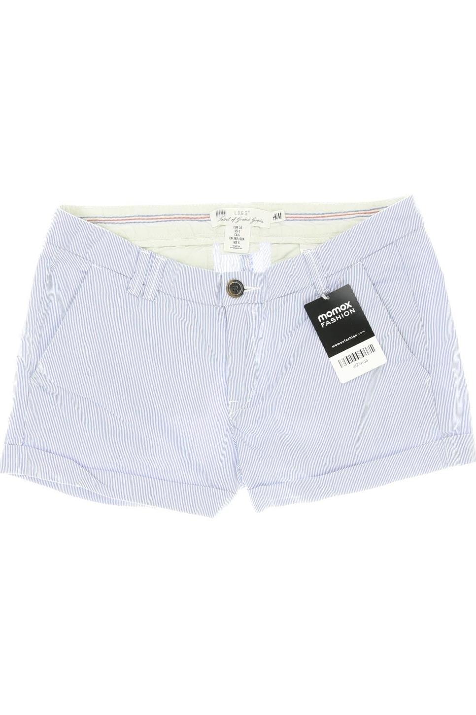 

H&M Damen Shorts, hellblau, Gr. 36