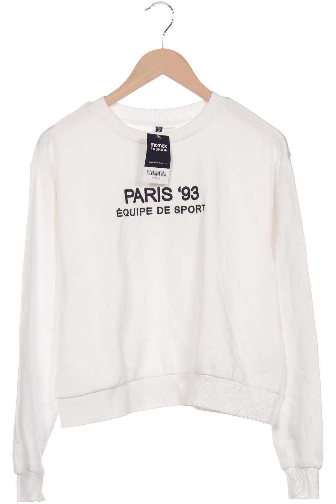 

H&M Damen Sweatshirt, weiß, Gr. 38