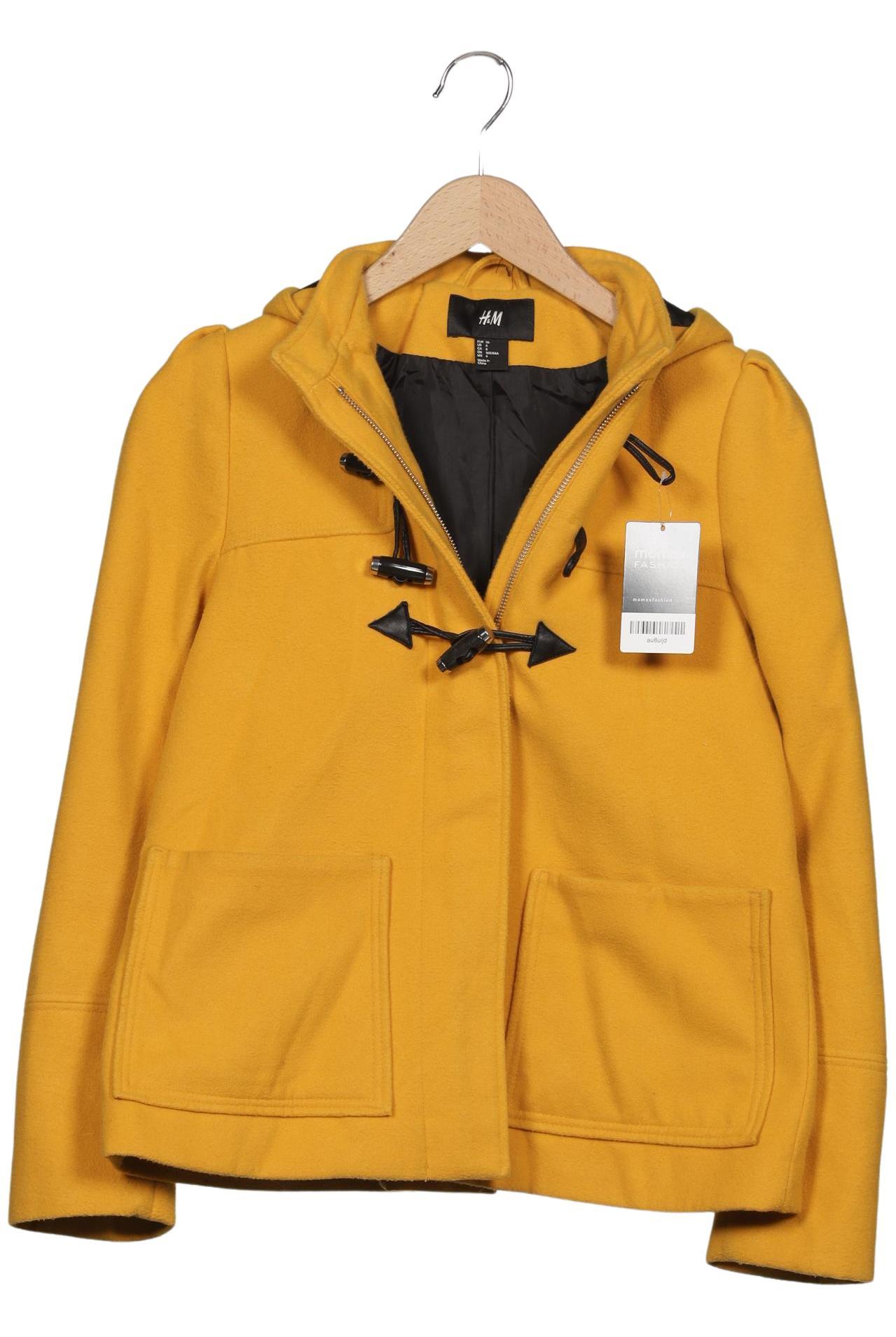 

H&M Damen Jacke, gelb, Gr. 36