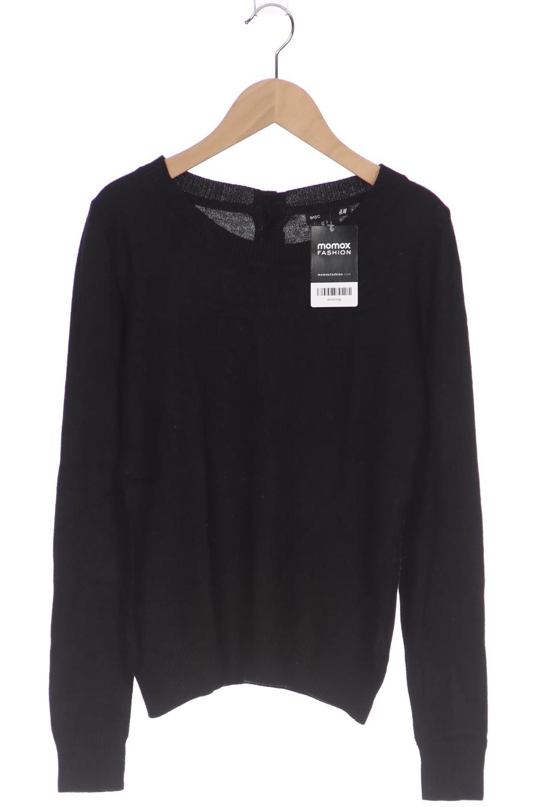 

H&M Damen Pullover, schwarz