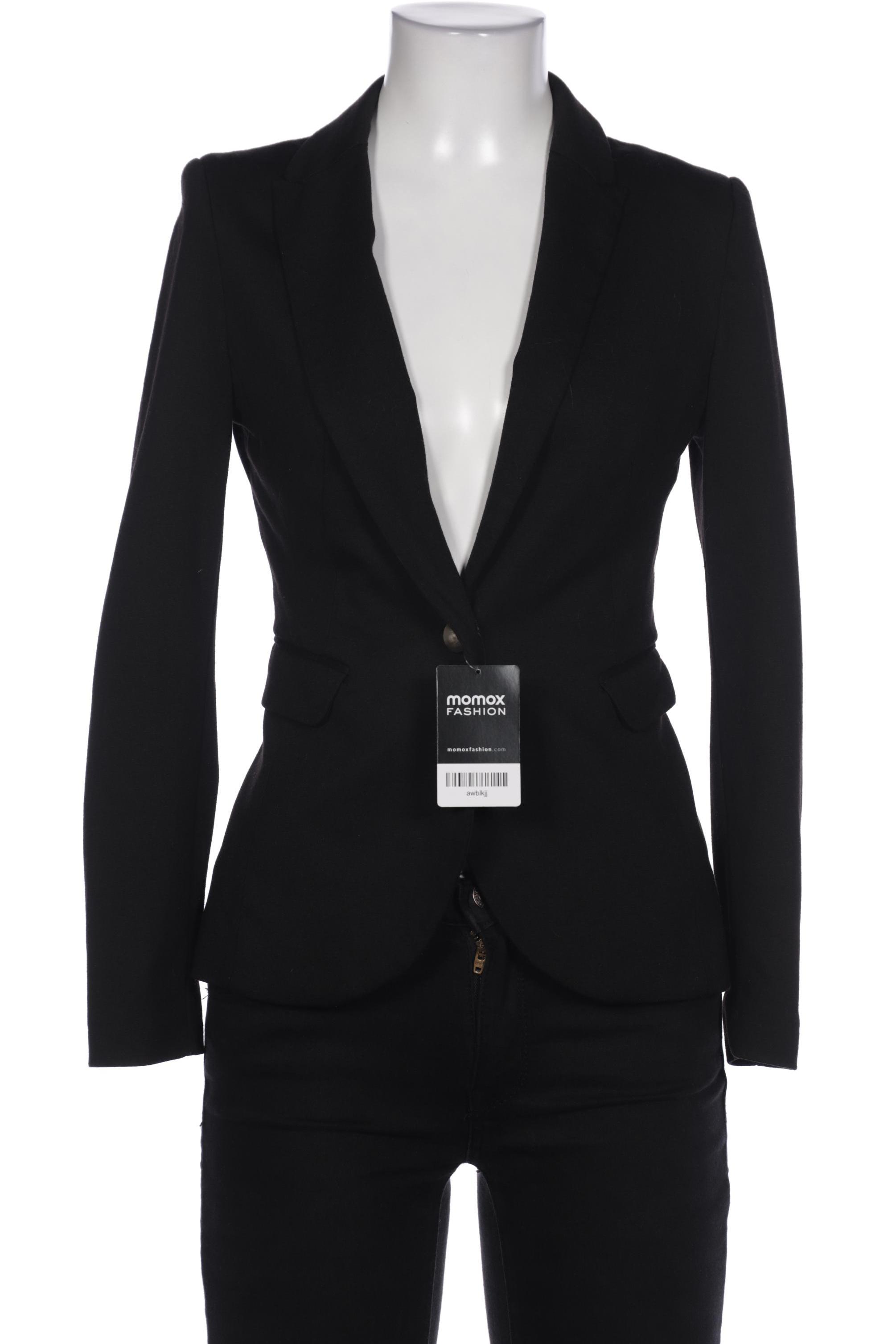 

H&M Damen Blazer, schwarz, Gr. 34