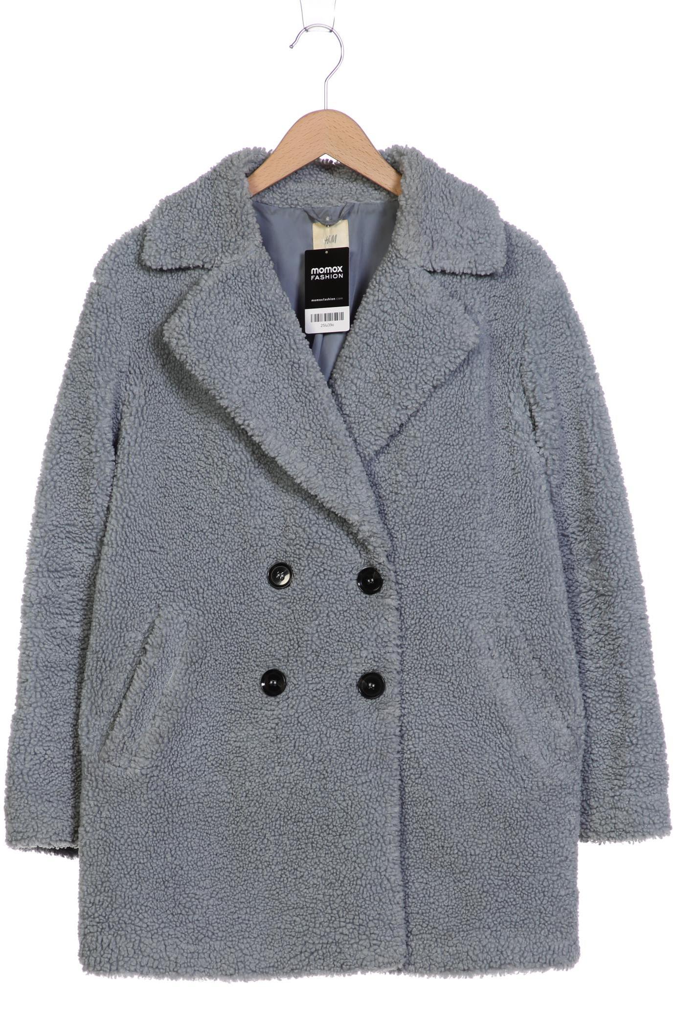 

H&M Damen Mantel, hellblau, Gr. 36