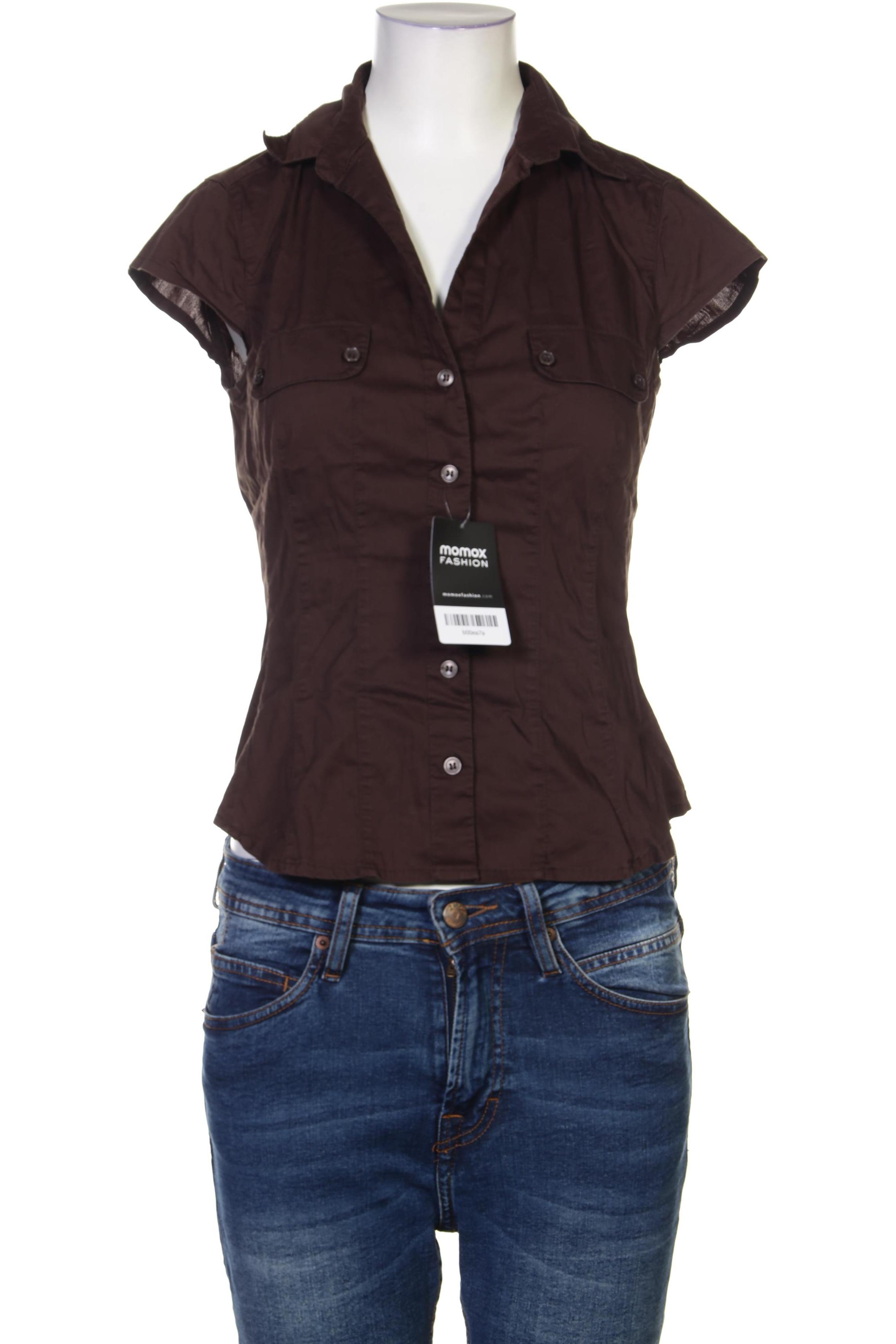 

H&M Damen Bluse, braun, Gr. 36