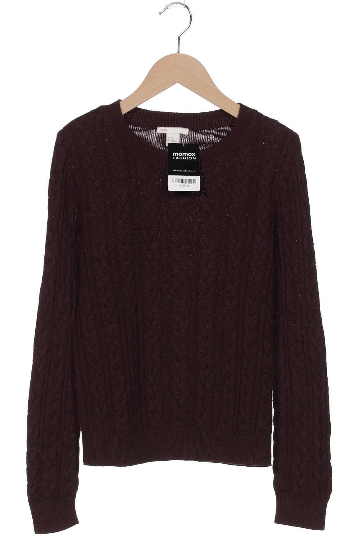 

H&M Damen Pullover, bordeaux, Gr. 34