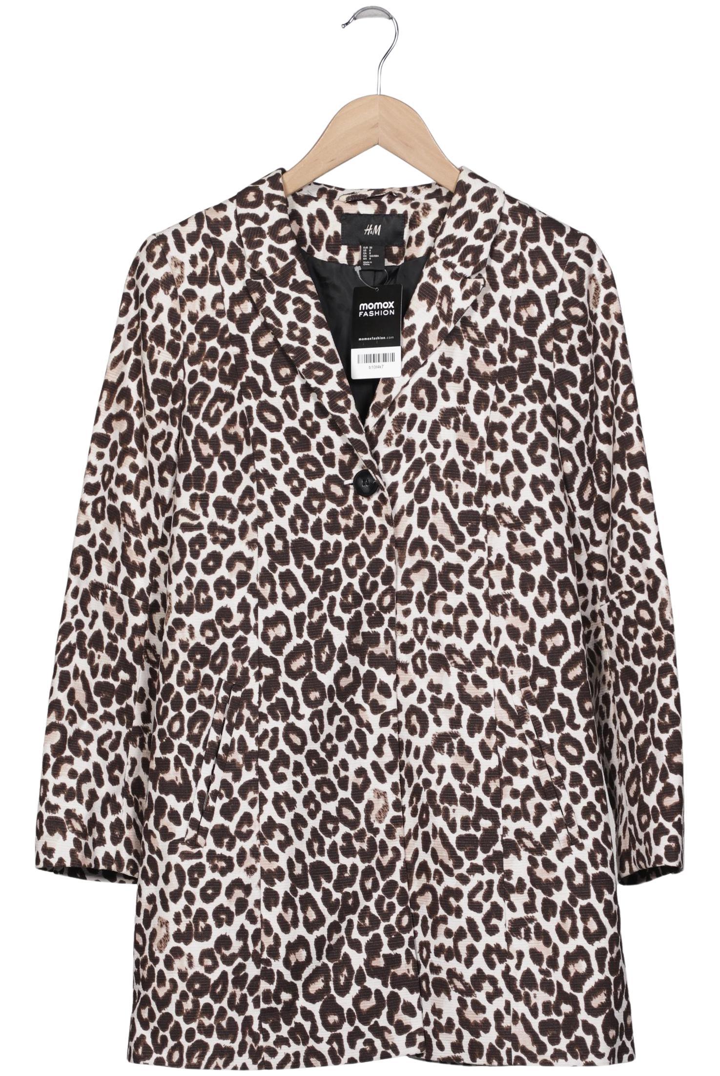 

H&M Damen Mantel, mehrfarbig, Gr. 38