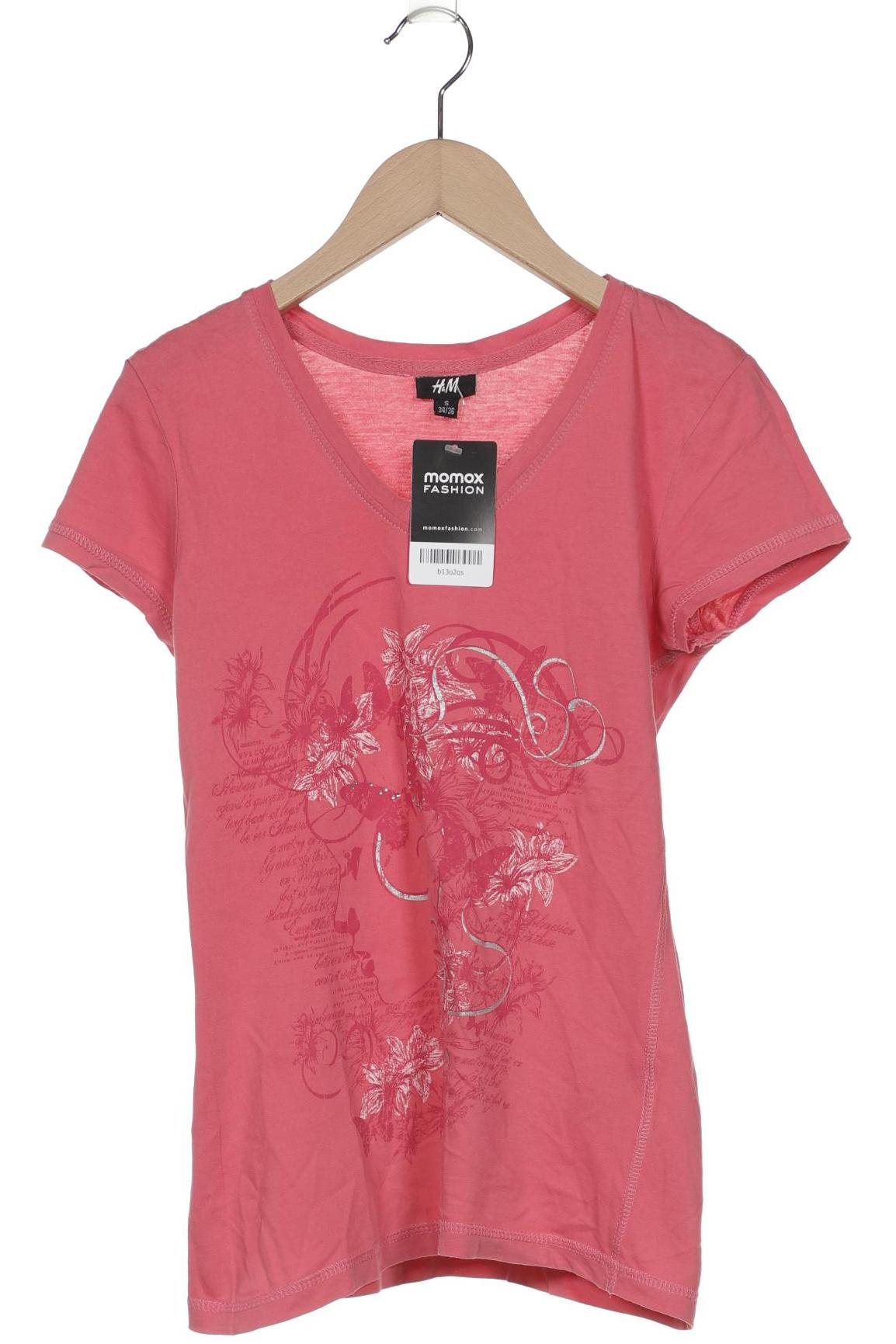 

H&M Damen T-Shirt, pink