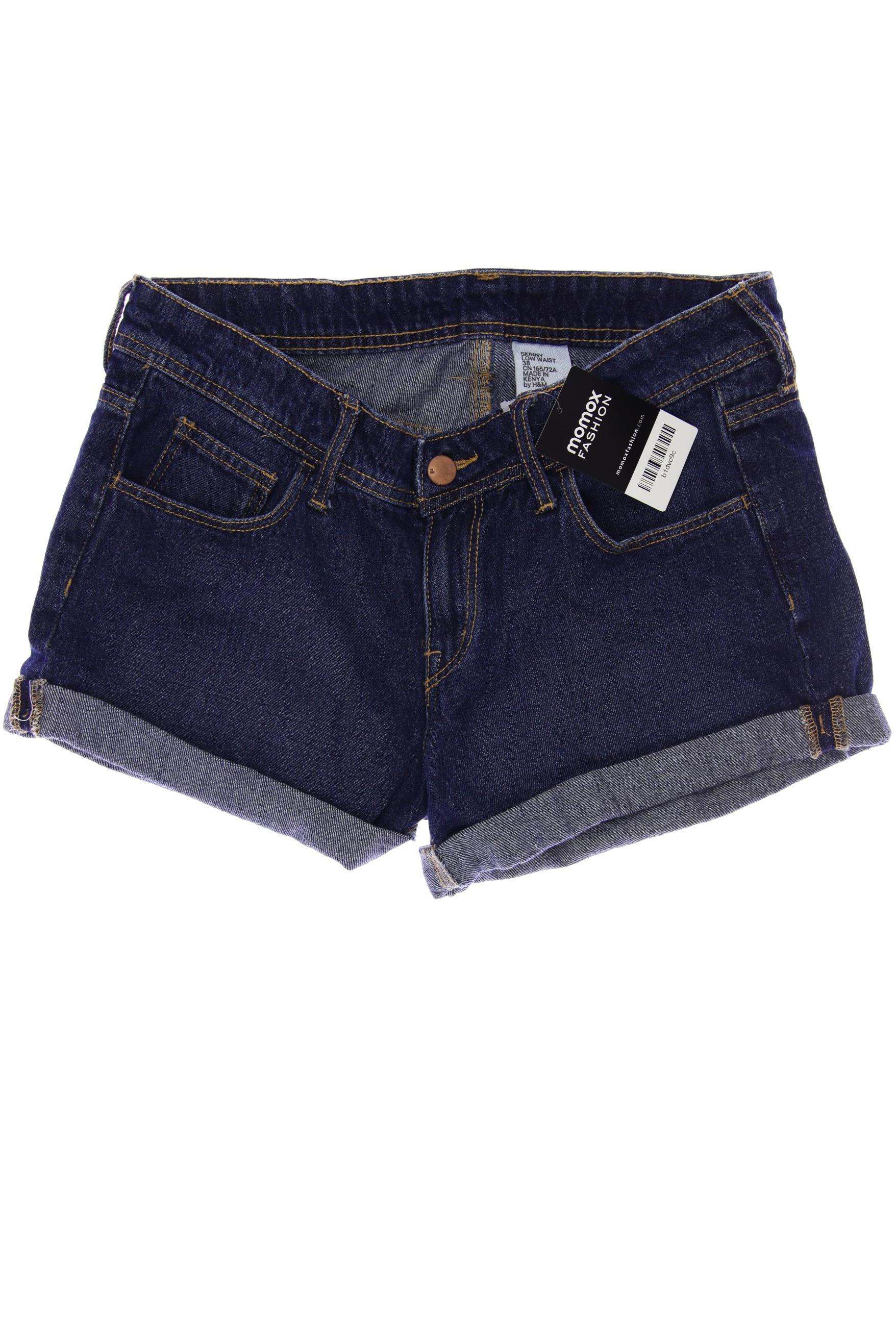 

H&M Damen Shorts, marineblau, Gr. 38