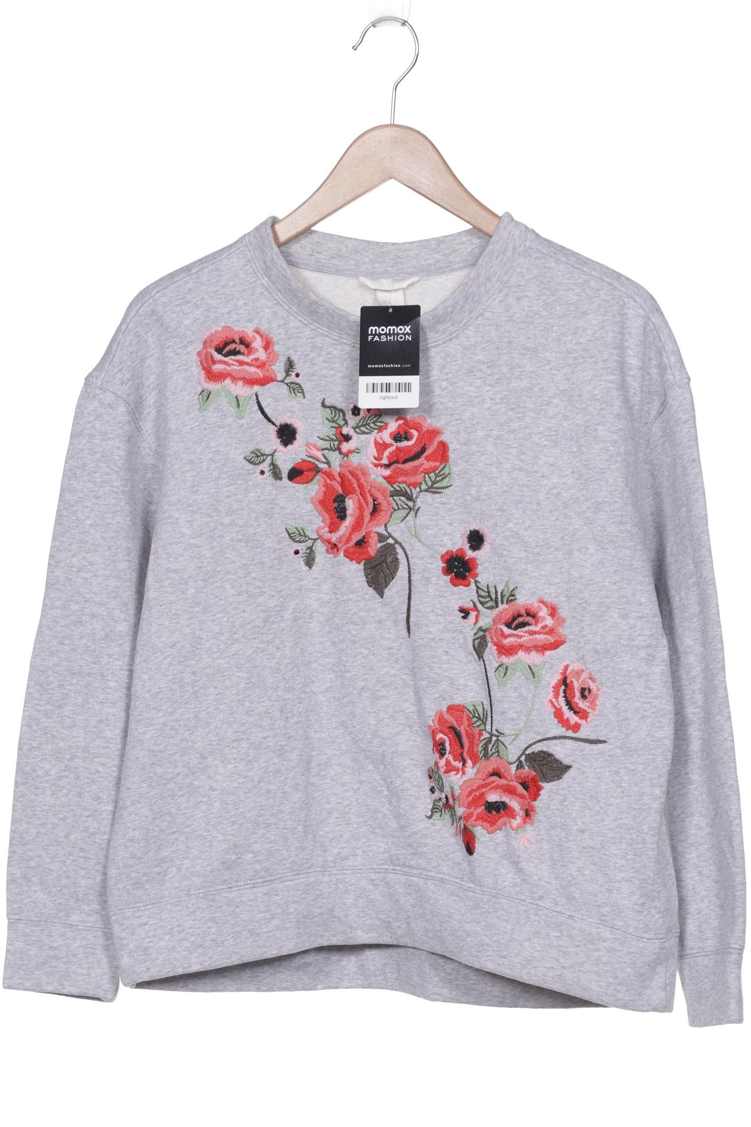 

H&M Damen Sweatshirt, grau