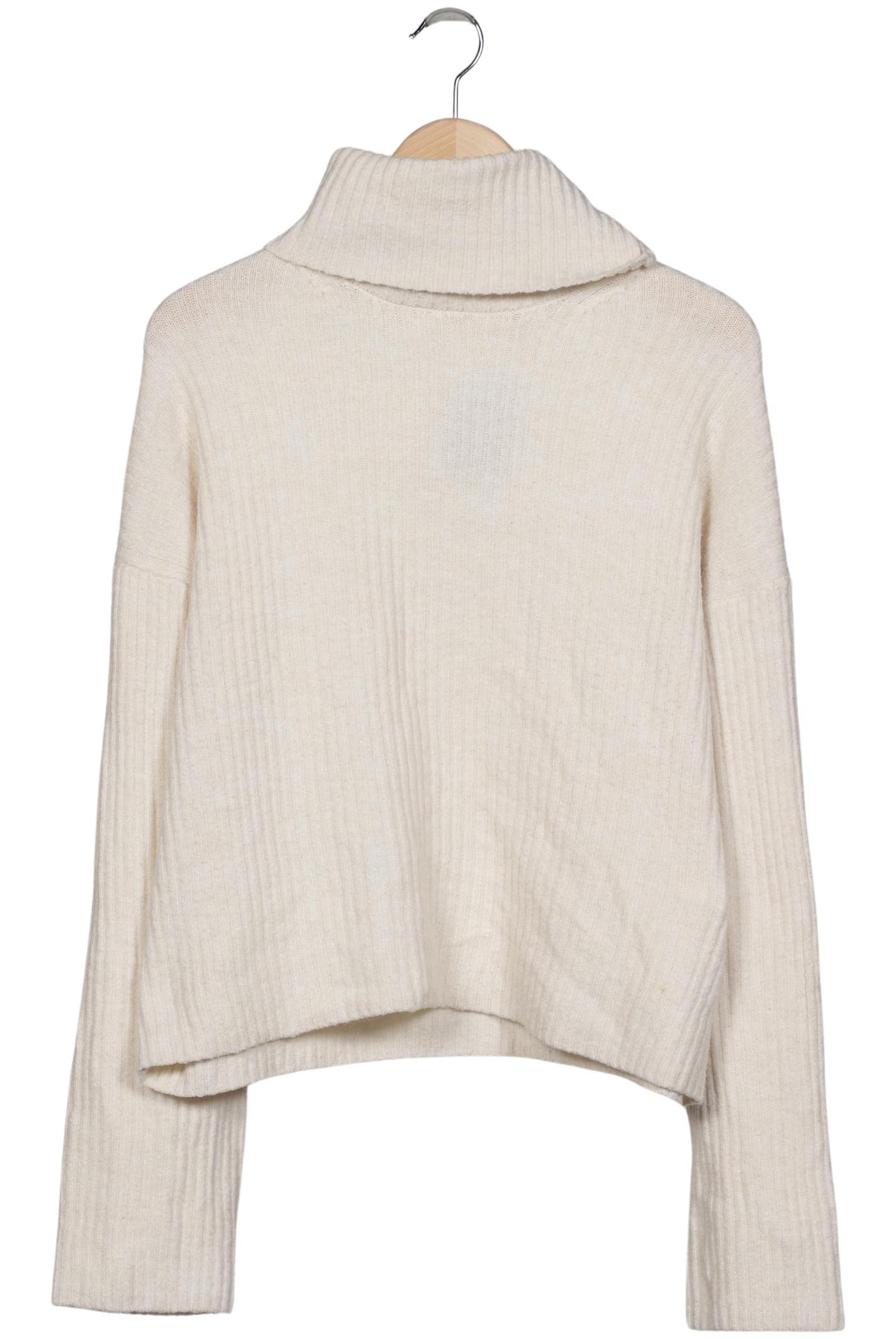 

H&M Damen Pullover, cremeweiß, Gr. 36