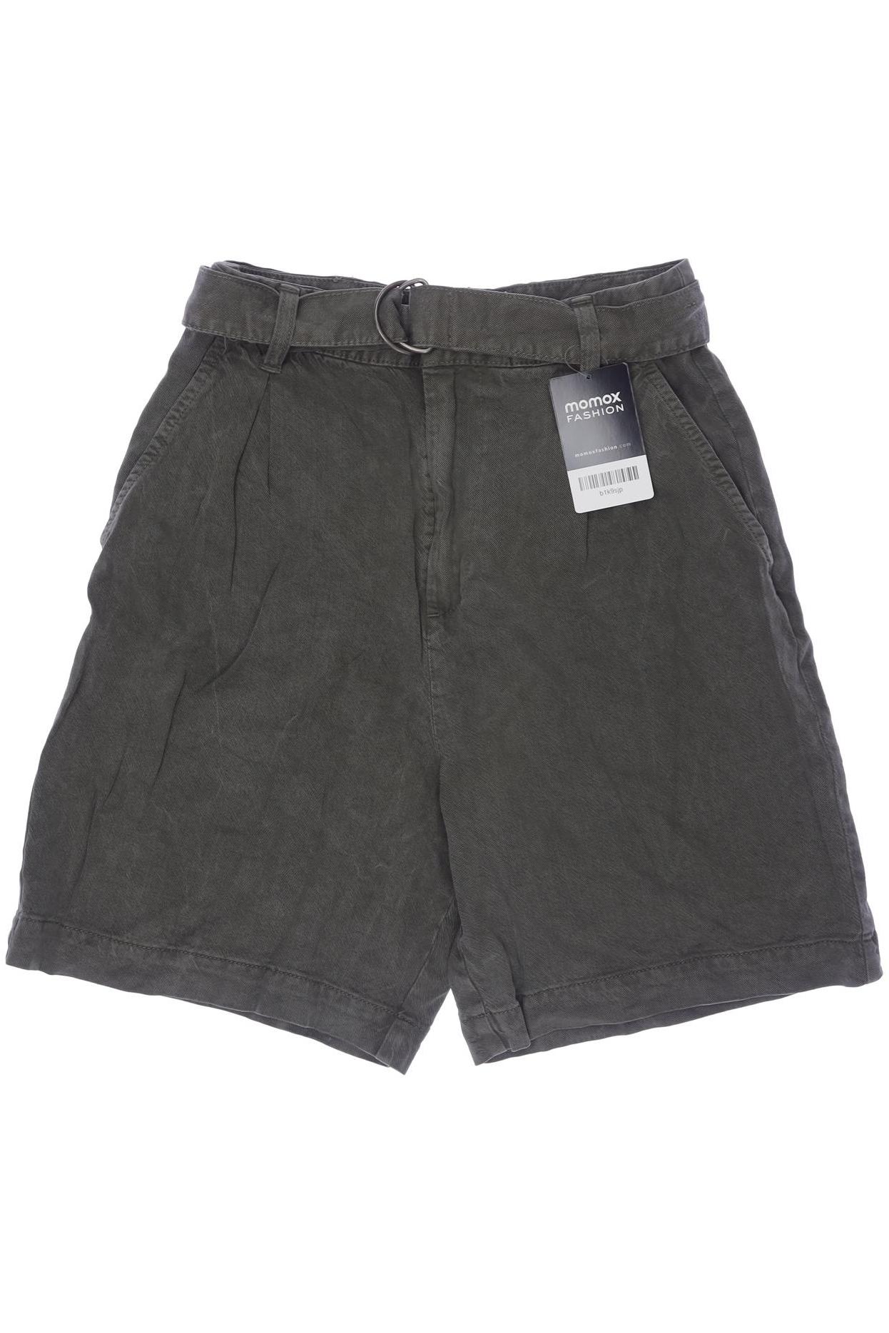 

H&M Damen Shorts, grün, Gr. 34