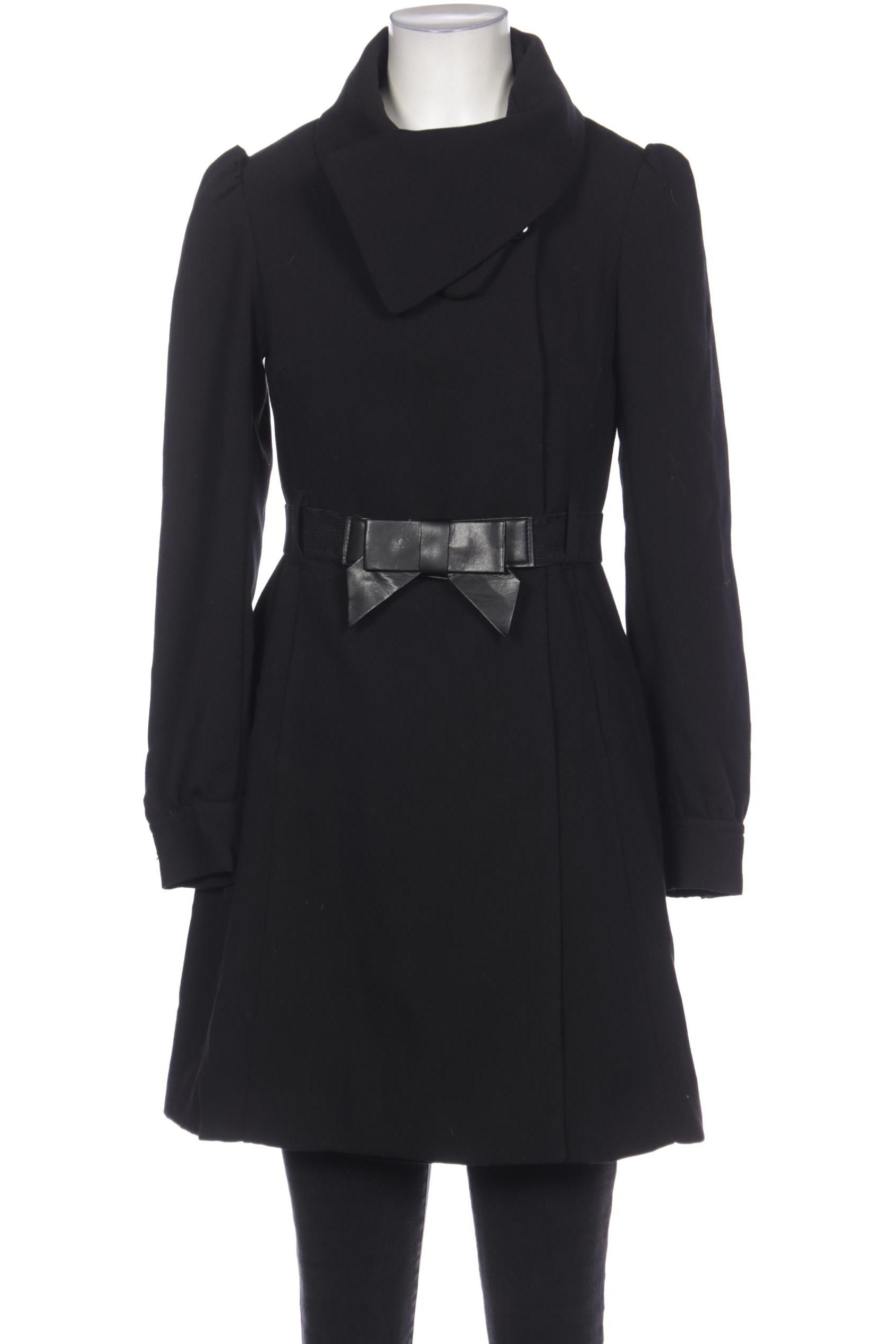 

H&M Damen Mantel, schwarz, Gr. 36