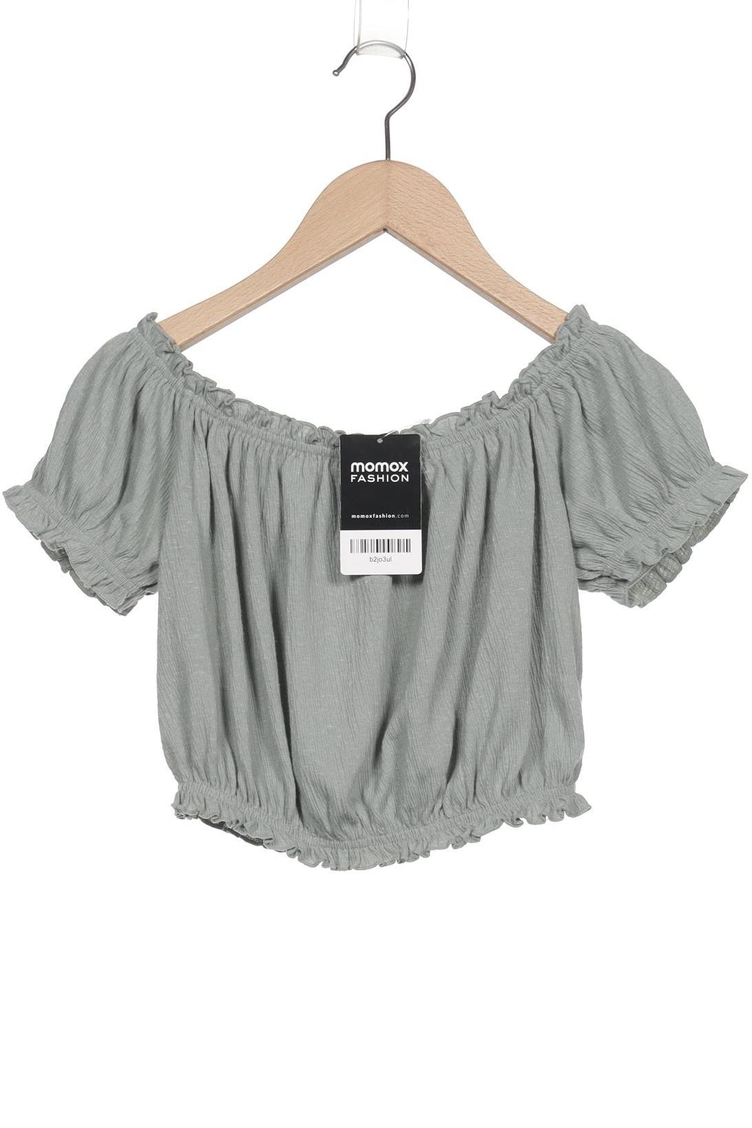 

H&M Damen T-Shirt, grün, Gr. 34