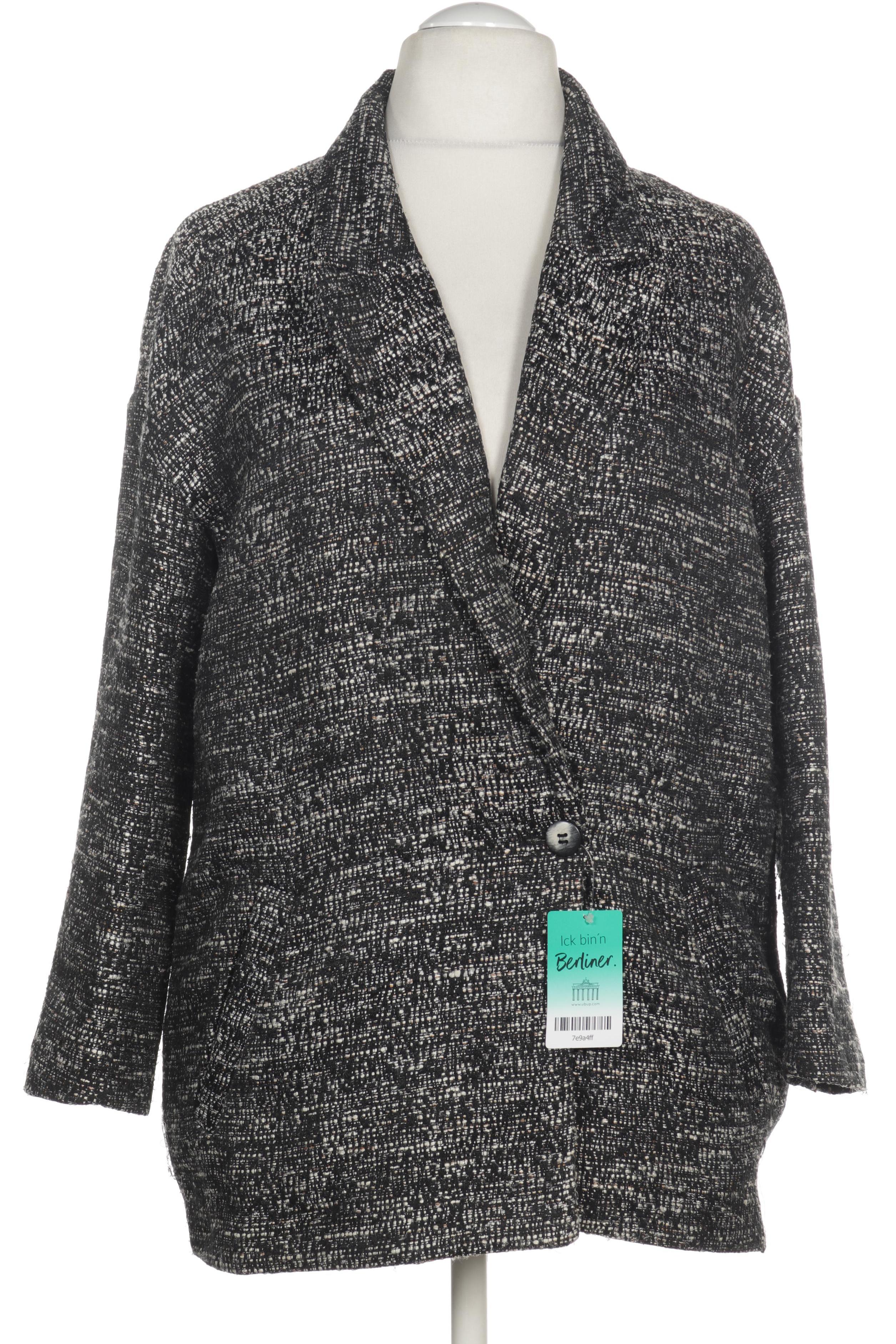 

H&M Damen Mantel, schwarz, Gr. 38