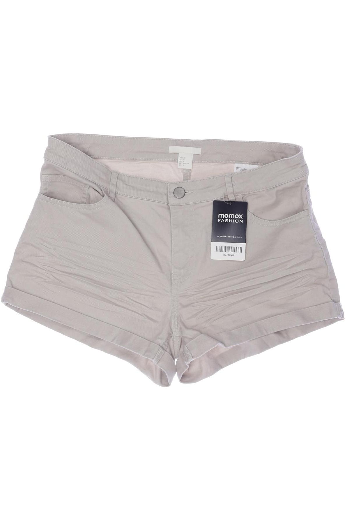 

H&M Damen Shorts, beige, Gr. 38