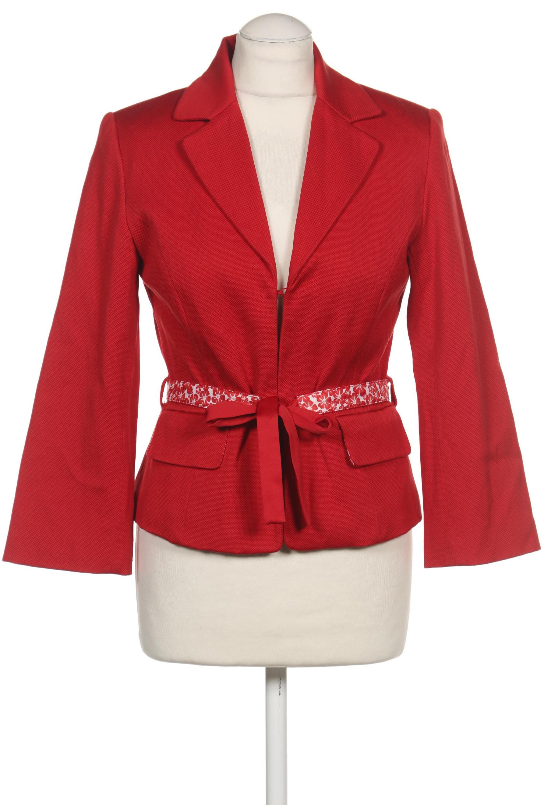 

H&M Damen Blazer, rot, Gr. 38