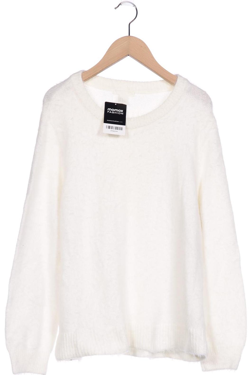 

H&M Damen Pullover, weiß, Gr. 38