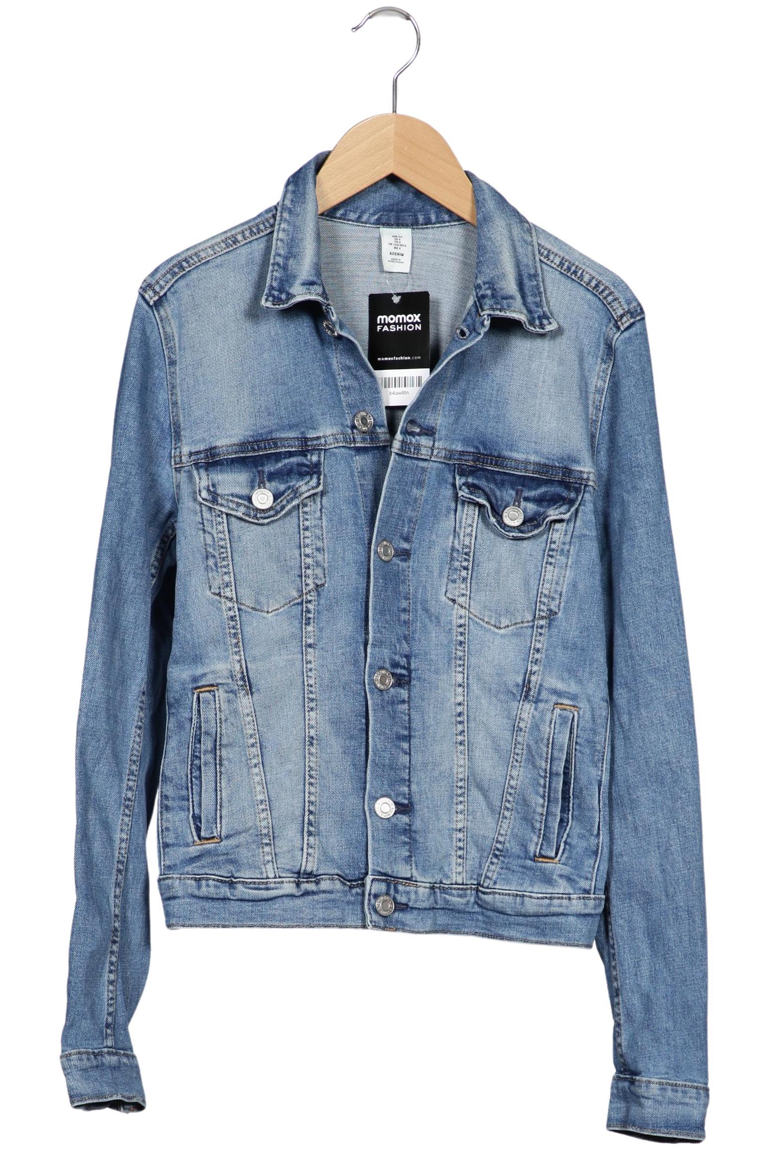 

H&M Damen Jacke, blau, Gr. 34