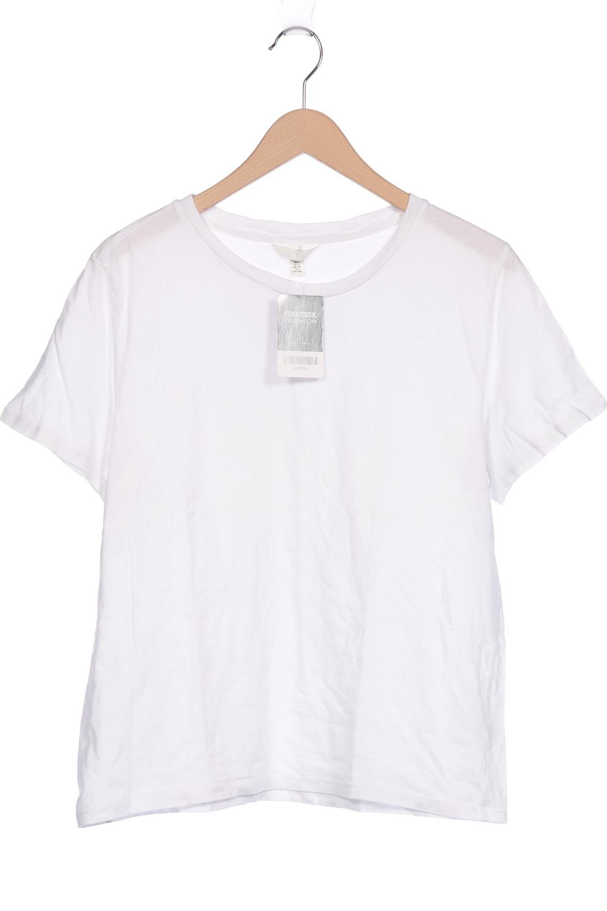 

H&M Damen T-Shirt, weiß, Gr. 44