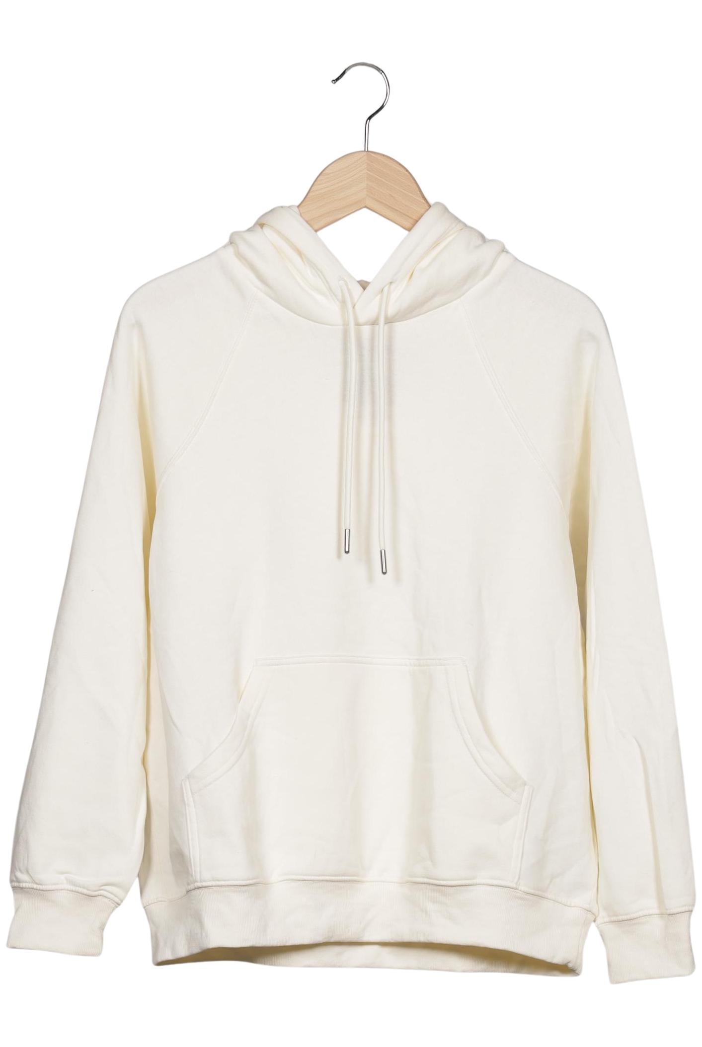 

H&M Damen Kapuzenpullover, cremeweiß, Gr. 36