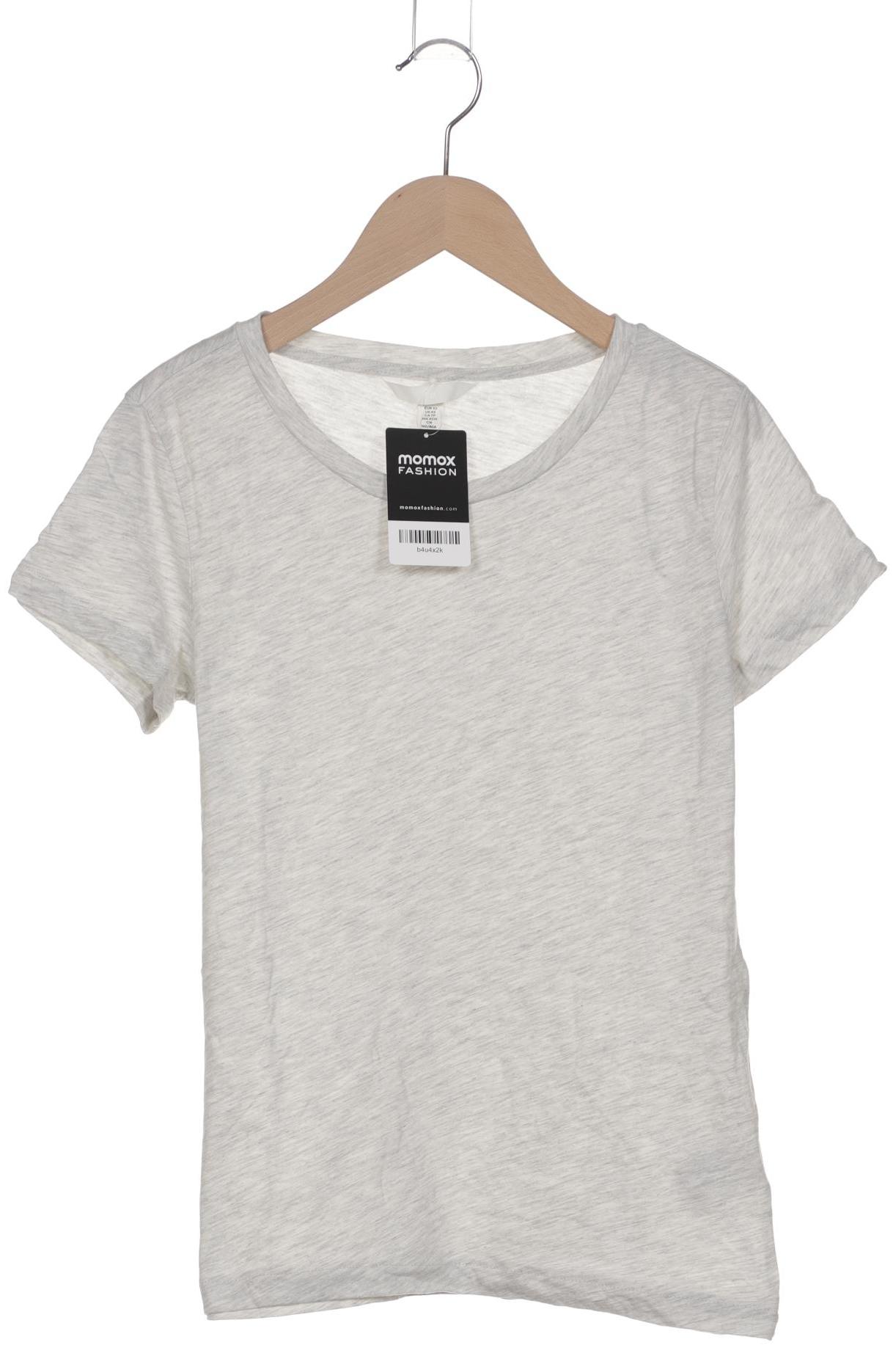 

H&M Damen T-Shirt, grau, Gr. 34