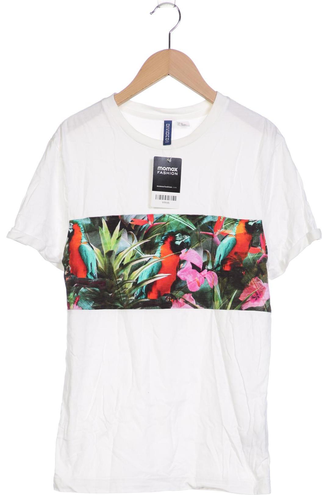 

H&M Damen T-Shirt, weiß, Gr. 34
