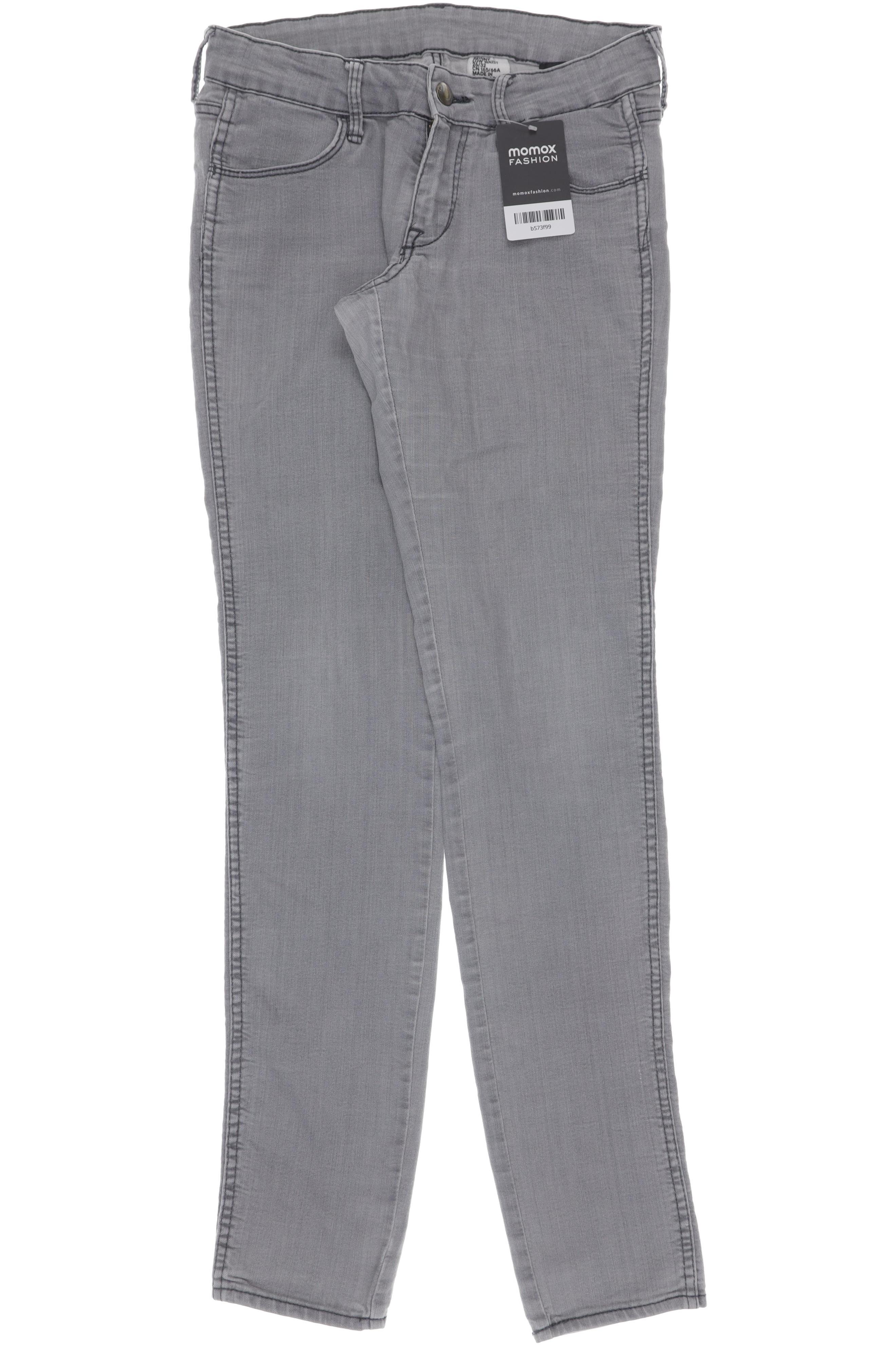 

H&M Damen Jeans, grau, Gr. 26