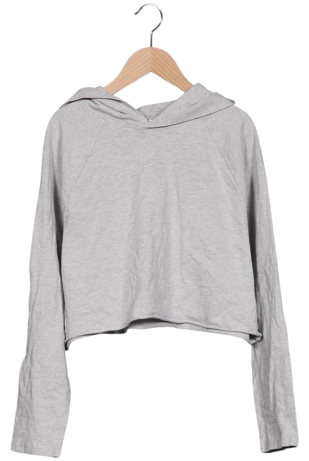 

H&M Damen Kapuzenpullover, grau, Gr. 42