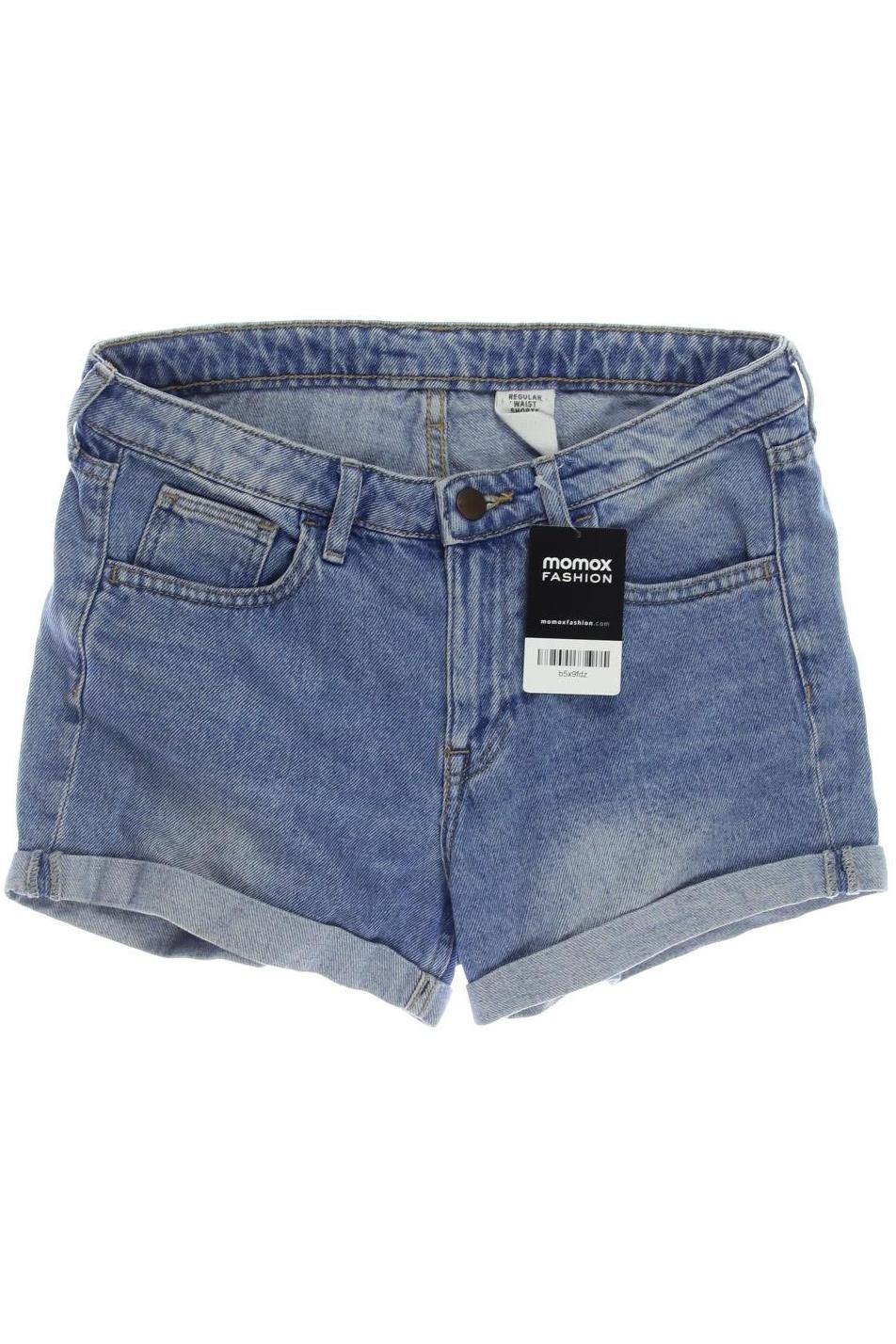 

H&M Damen Shorts, blau, Gr. 36
