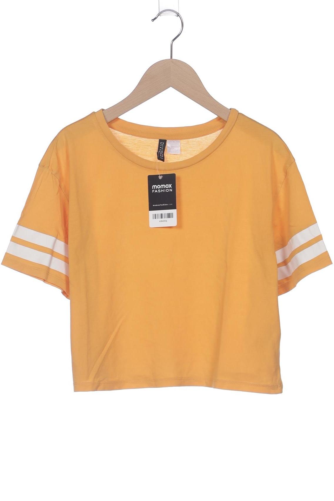 

H&M Damen T-Shirt, orange, Gr. 44