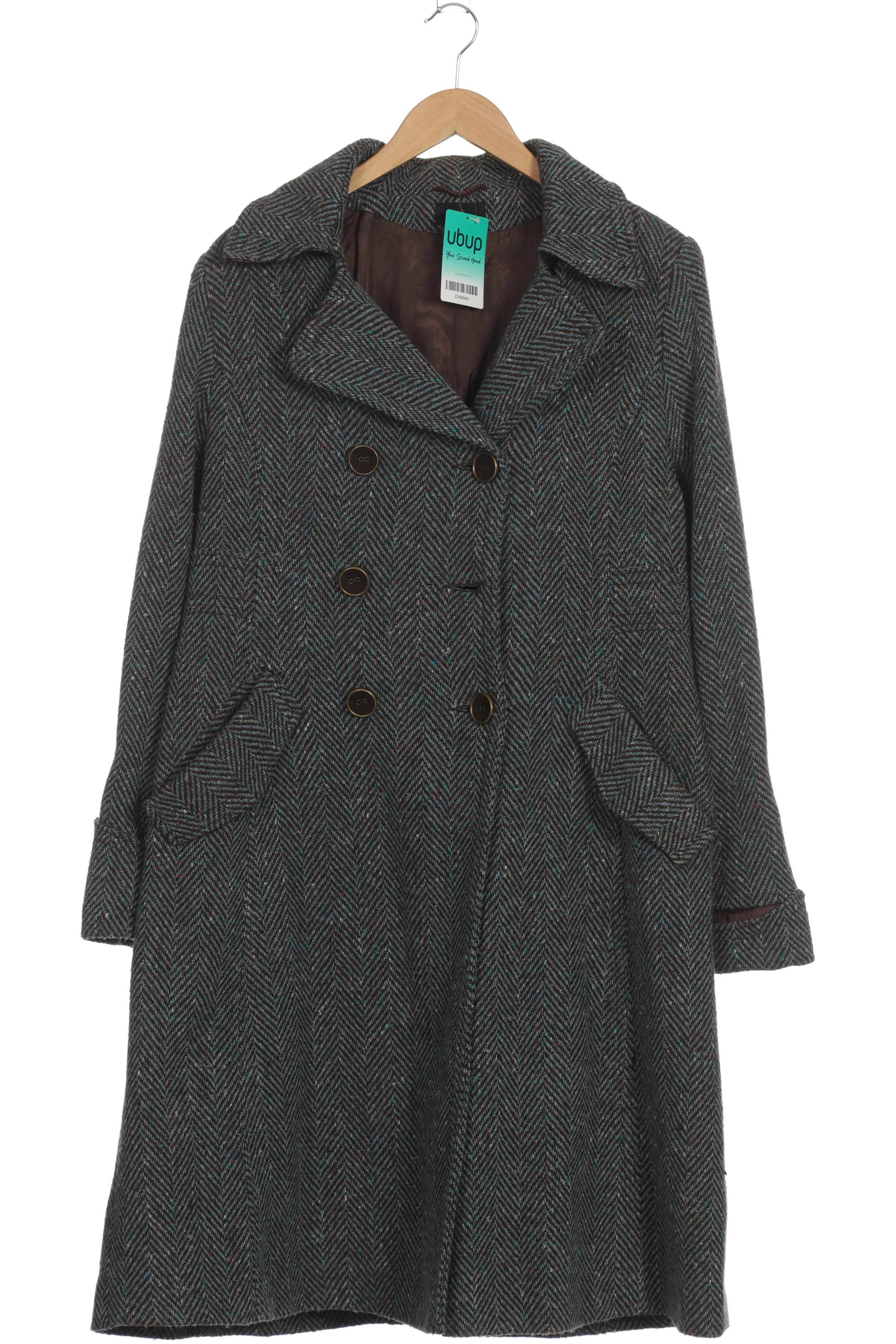 

H&M Damen Mantel, türkis, Gr. 46