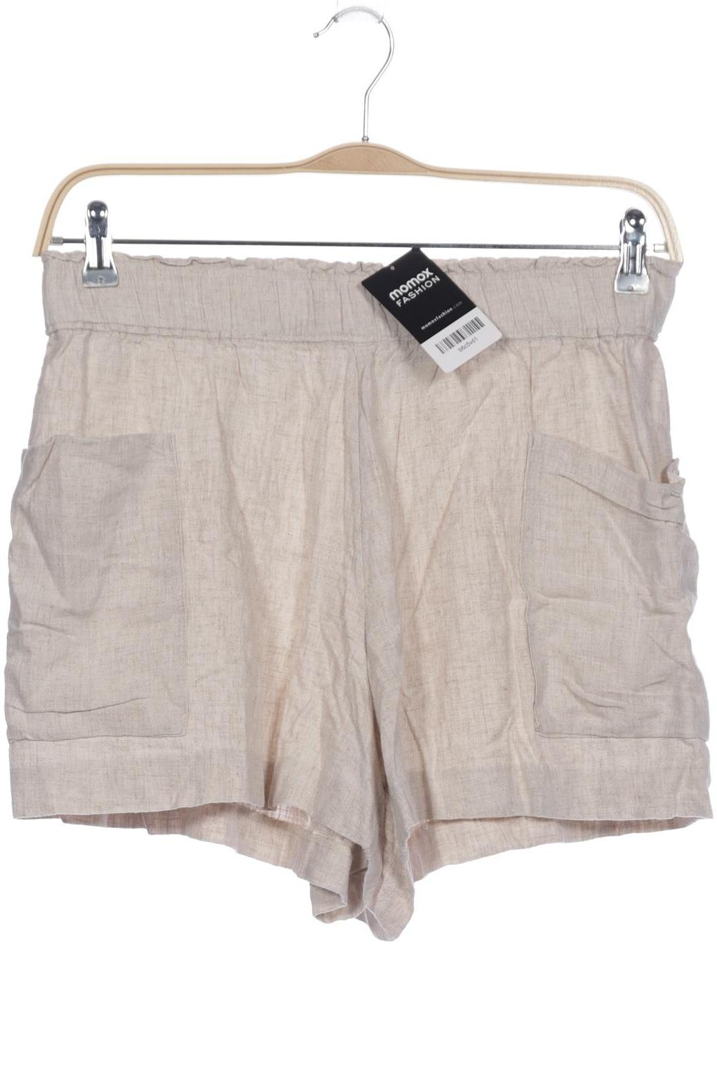 

H&M Damen Shorts, cremeweiß, Gr. 38