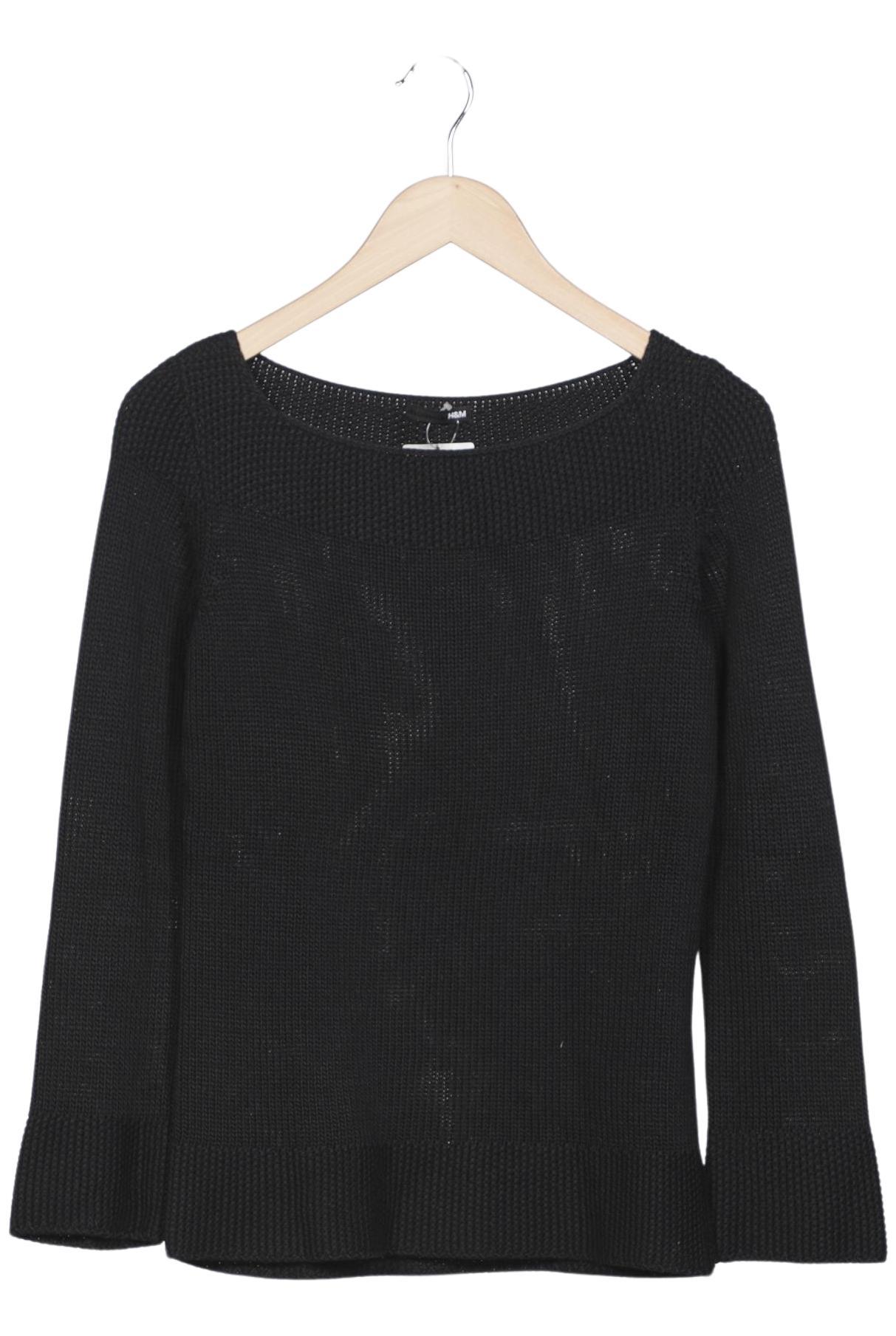 

H&M Damen Pullover, schwarz, Gr. 36