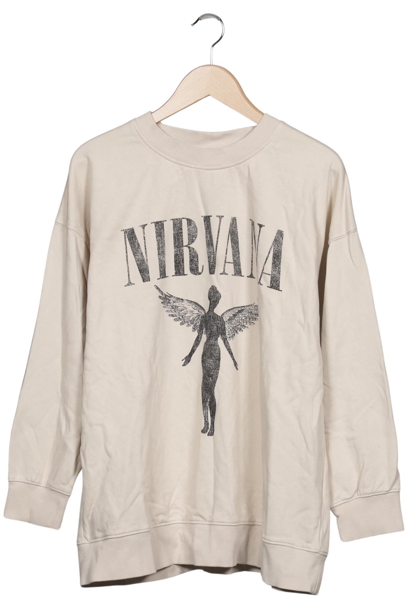 

H&M Damen Sweatshirt, beige, Gr. 38